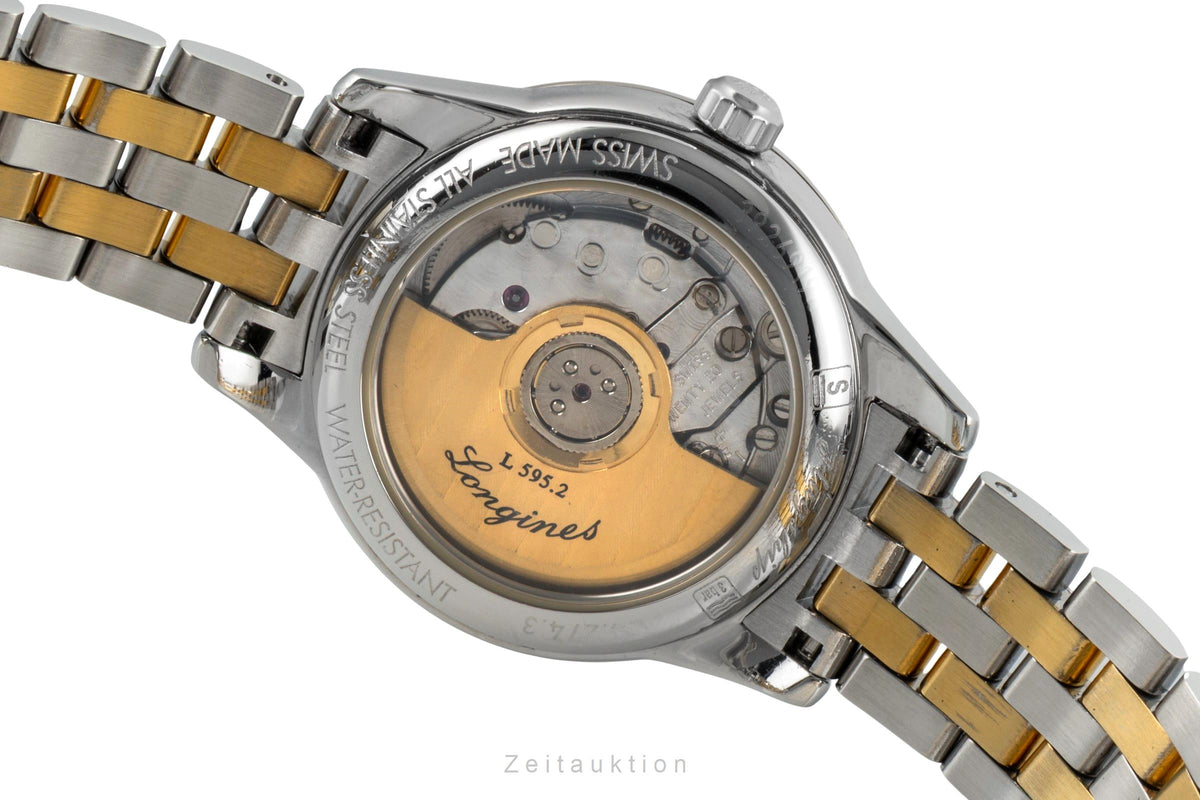 Longines Flagship Classic Lady Stahl / vergoldet Automatik Damenuhr Ref L4.274.3 [2604822]
