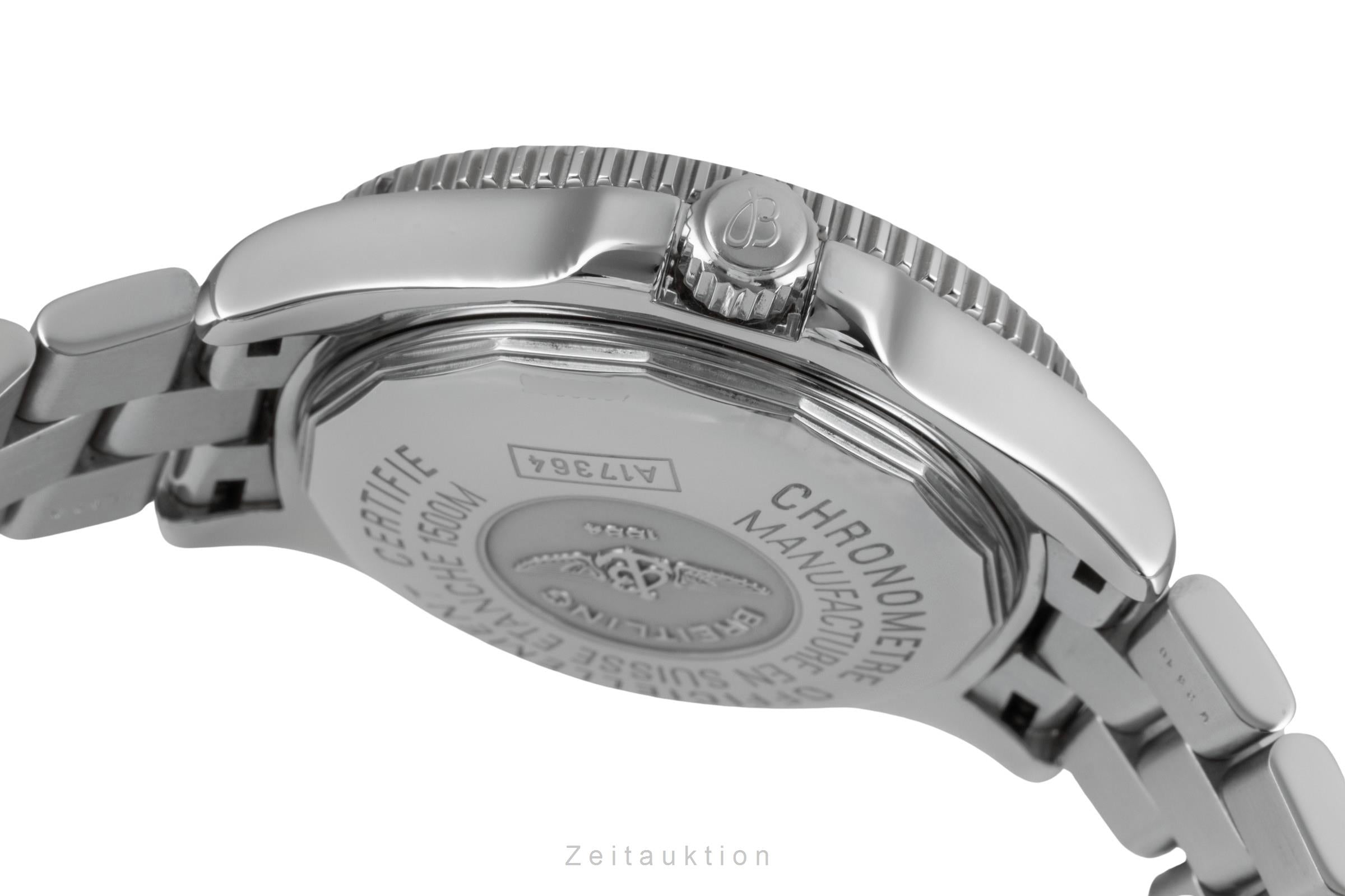 Breitling Superocean 42 Stahl Automatik Herrenuhr Ref. A17364 B&P 2014 [2604826]