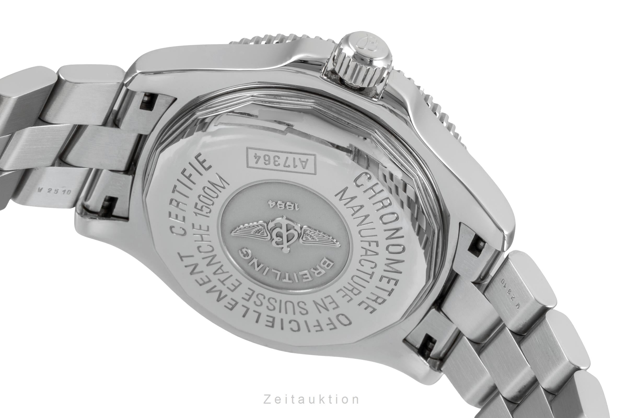 Breitling Superocean 42 Stahl Automatik Herrenuhr Ref. A17364 B&P 2014 [2604826]