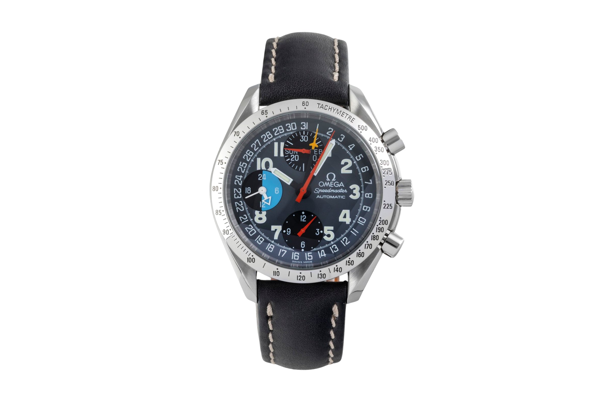 Omega Speedmaster chronograph steel automatic Kal. 1151 Ref