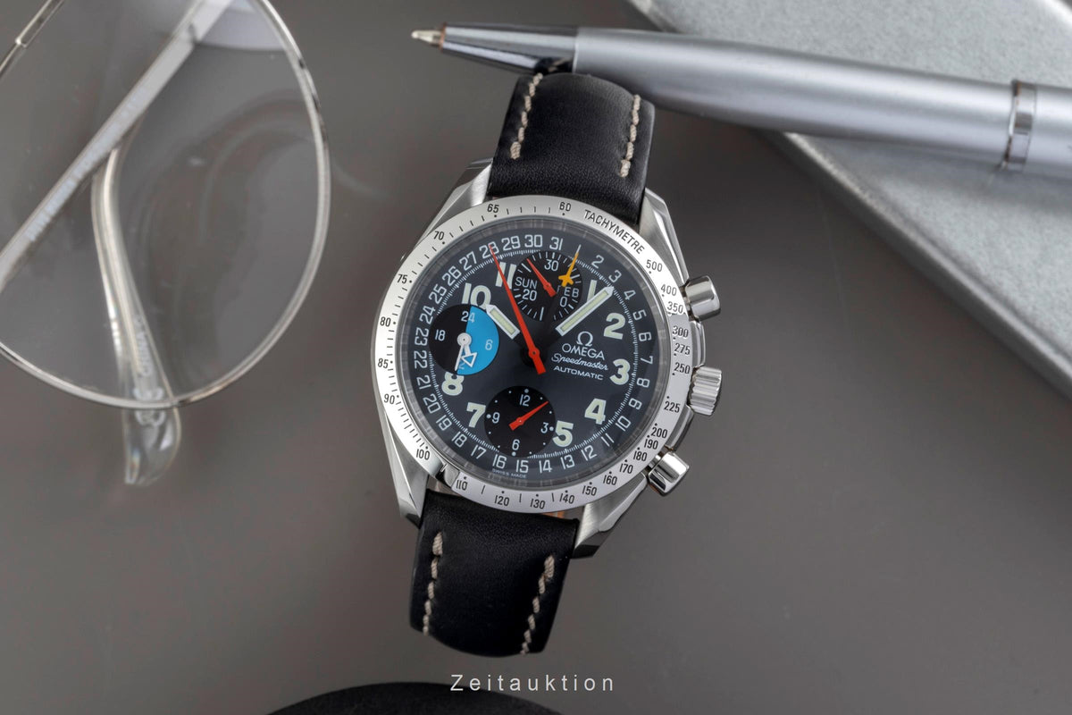 Omega Speedmaster Day-Date Automatik Edelstahl Herrenuhr Ref. 3820.53.26 [2604827]