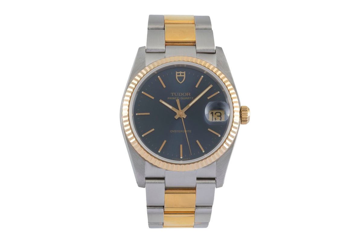 Tudor Prince Quartz Oysterdate Stahl / Gold Herrenuhr Ref: 84133 [2604828]