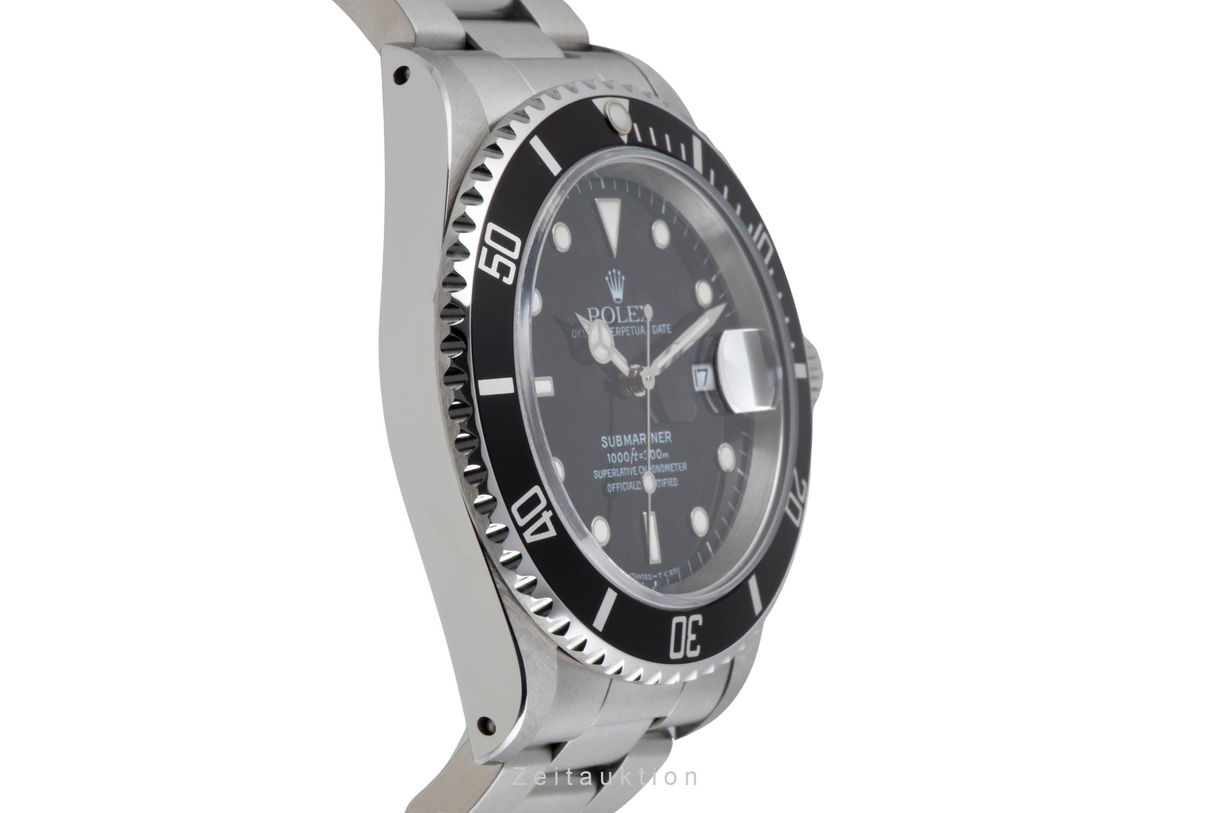 Rolex Submariner acero automático reloj para caballeros 16610  [2604829]