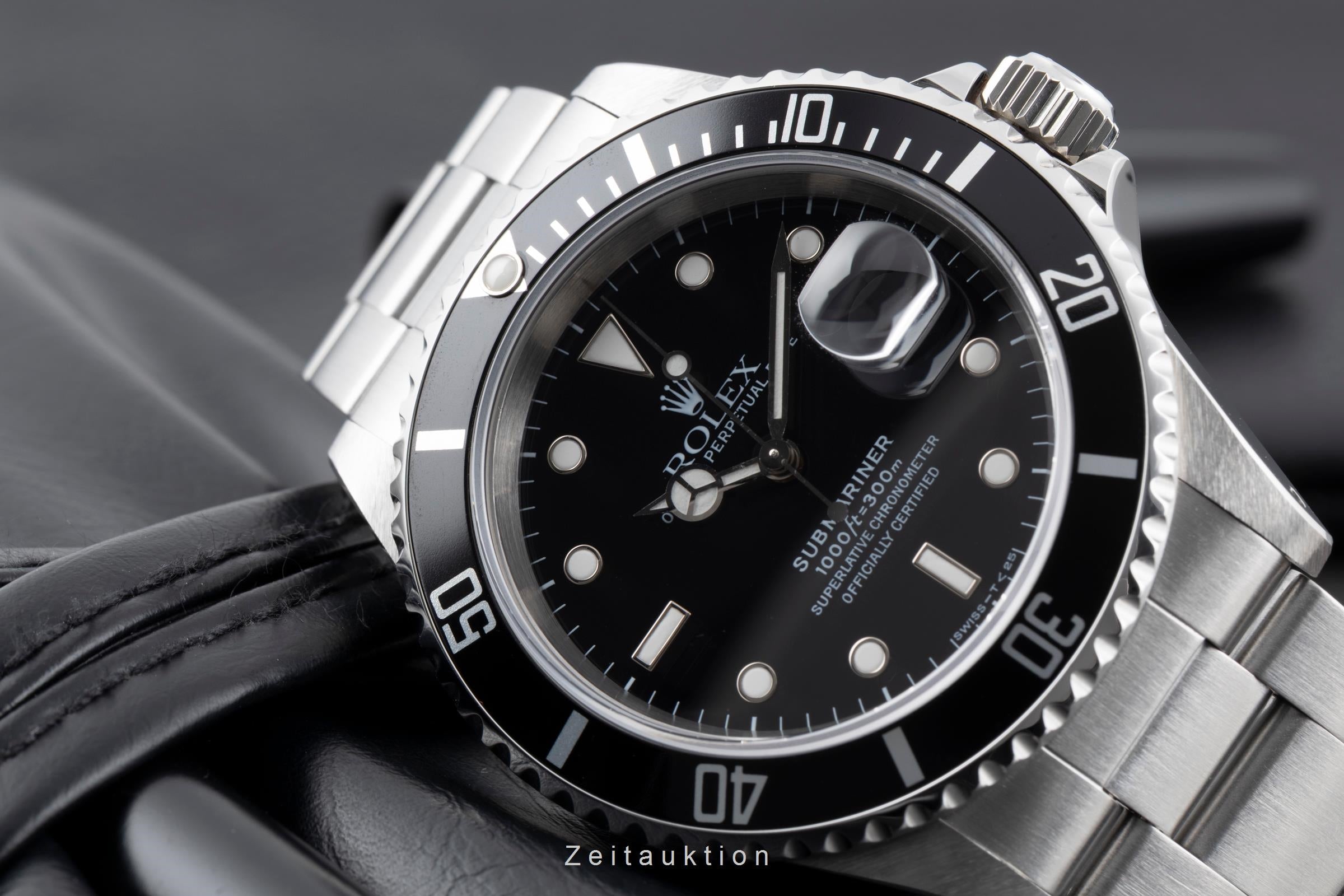 Rolex Submariner acero automático reloj para caballeros 16610  [2604829]