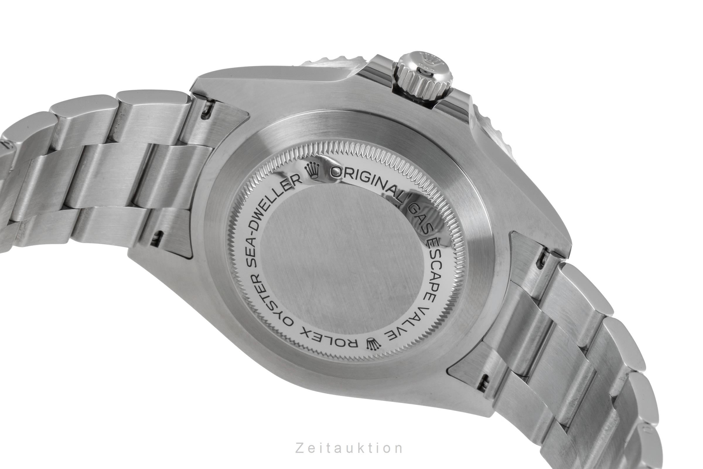 Rolex Sea-Dweller Single Red Stahl Herrenuhr Oyster Ref. 126600 B&P 2022 [2604830]