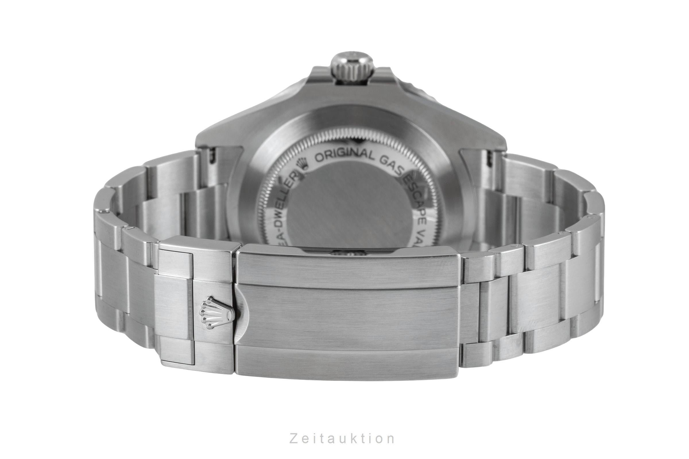 Rolex Sea-Dweller Single Red Stahl Herrenuhr Oyster Ref. 126600 B&P 2022 [2604830]