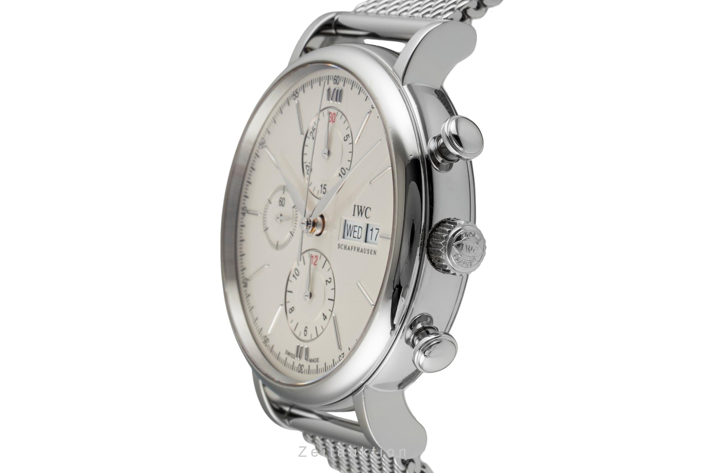 IWC Portofino chronograph steel automatic men's watch IW391009  [2604831]