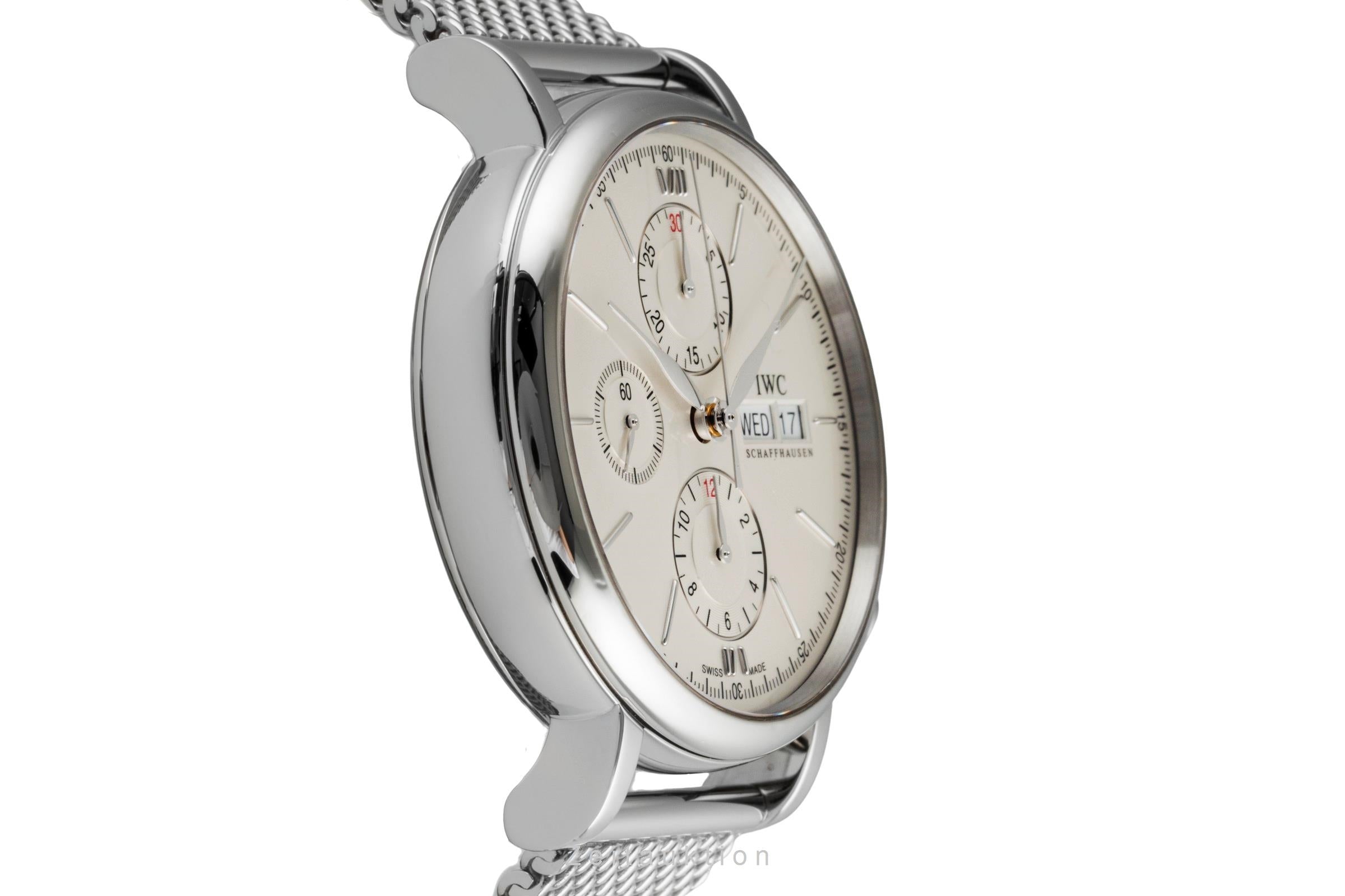 IWC Portofino chronograph steel automatic men's watch IW391009  [2604831]