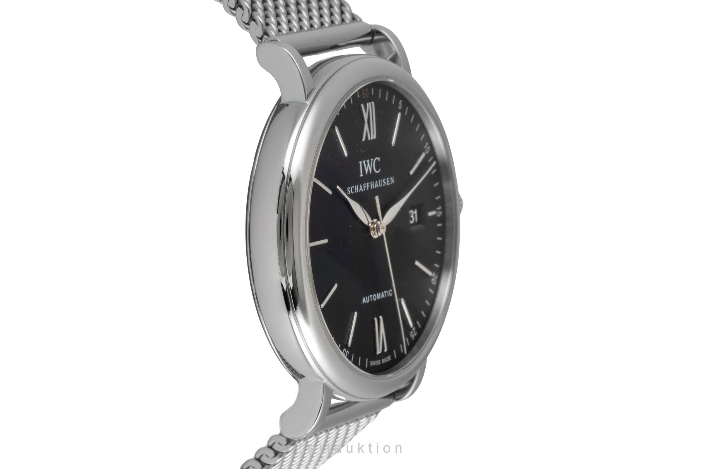 IWC Portofino steel automatic men's watch IW356508  [2604834]