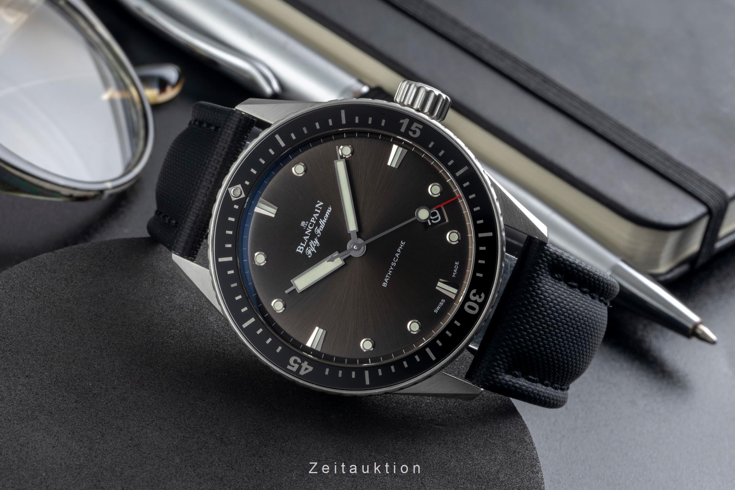 Blancpain Fifty Fathoms acciaio automatismo orologio da uomo 5000-1110-52A	  [2604835]