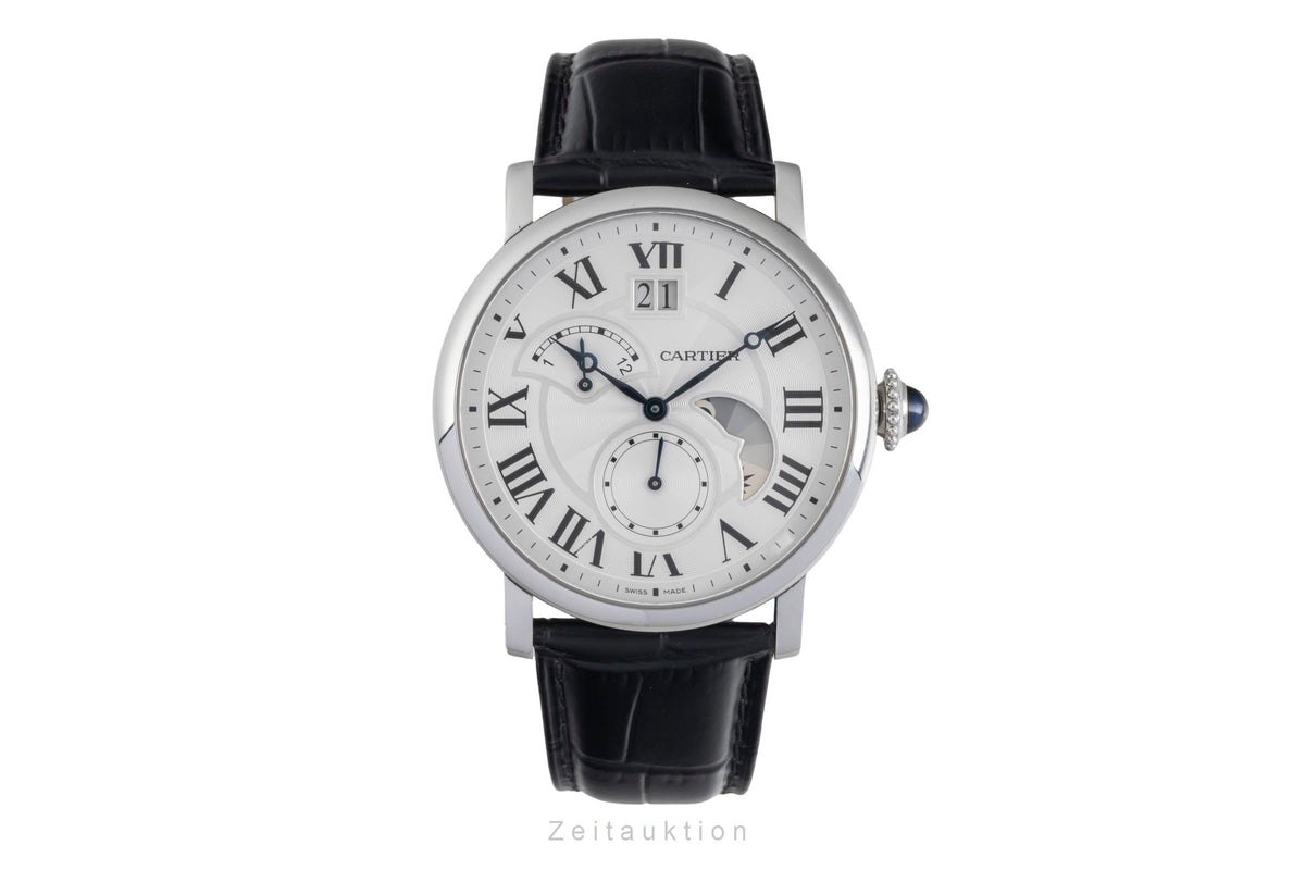 Cartier Rotonde de Cartier Grossdatum Retrograde 2. Zeitzone W1556368 Papiere [2604837]