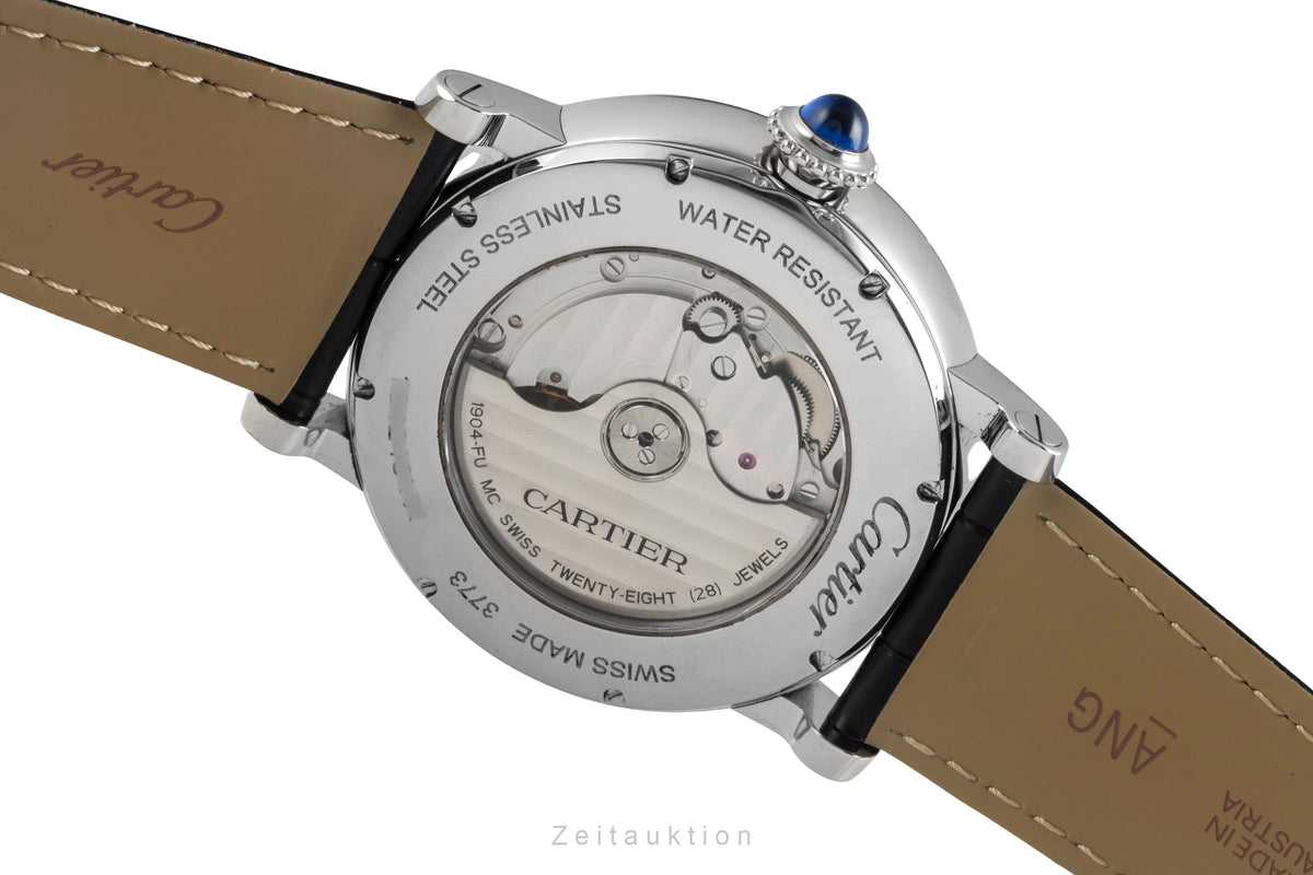 Cartier Rotonde de Cartier Grossdatum Retrograde 2. Zeitzone W1556368 Papiere [2604837]