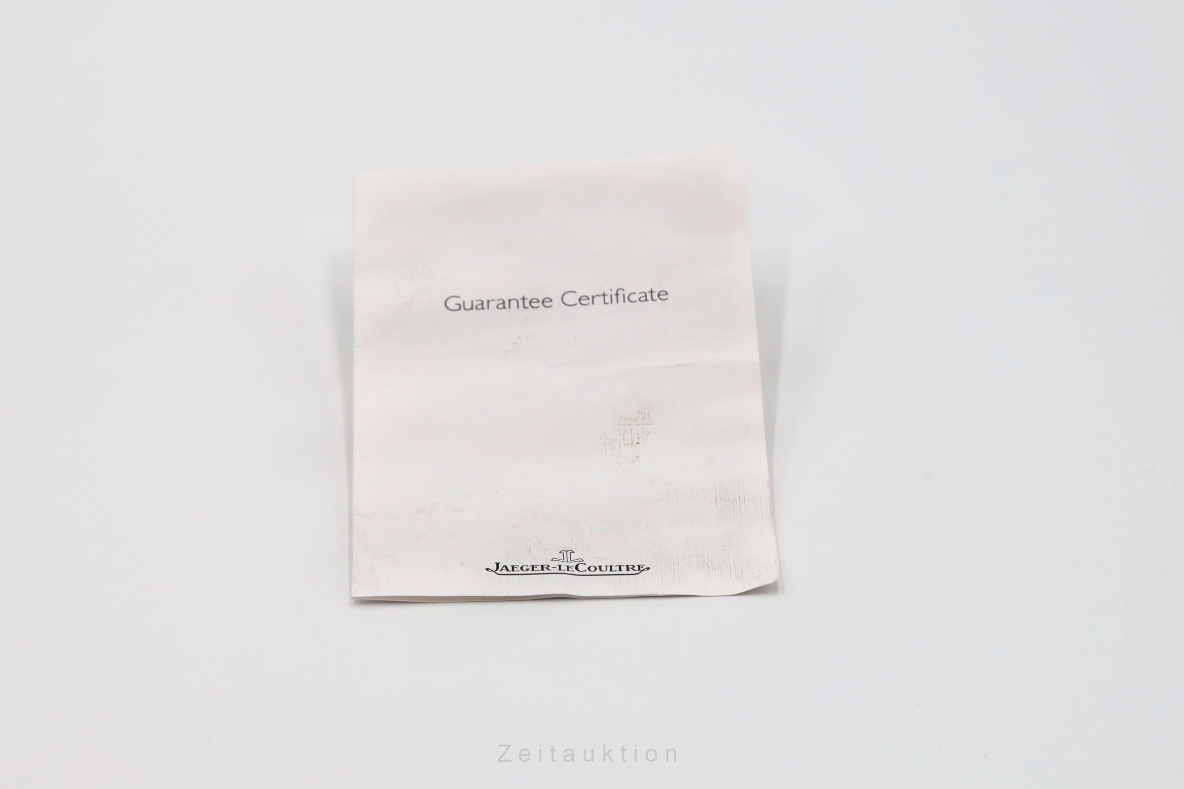 Jaeger-LeCoultre Master Control Ultra Thin Automatik Ref Q1338421 Papiere 2016 [2604838]