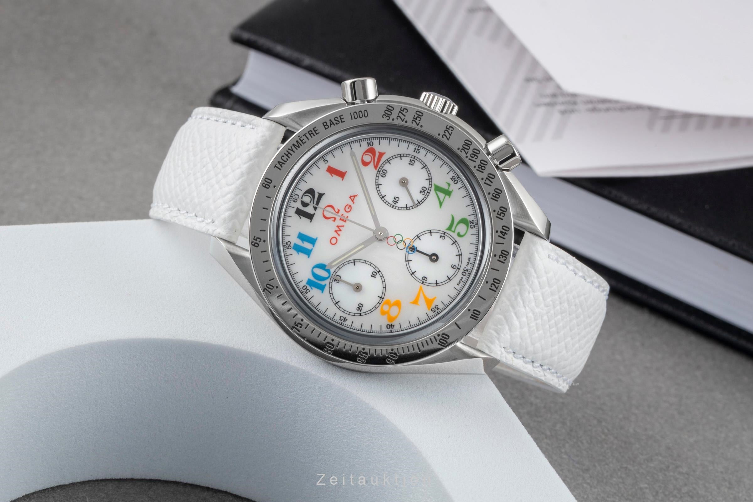 Omega Speedmaster Olympic Edition Chronograph Automatik Ref. 3836.70.36  [2604839]