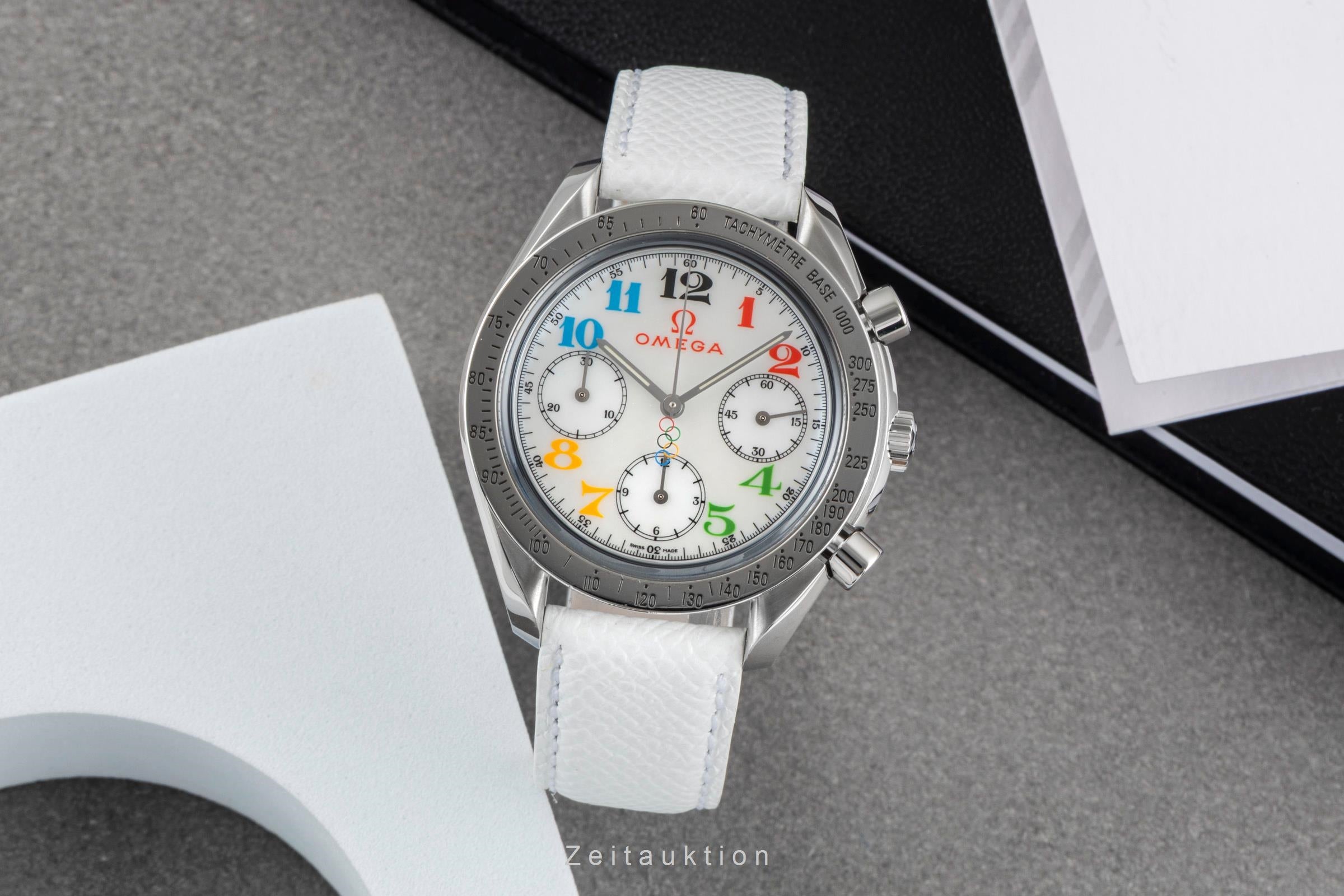 Omega Speedmaster Olympic Edition Chronograph Automatik Ref. 3836.70.36  [2604839]