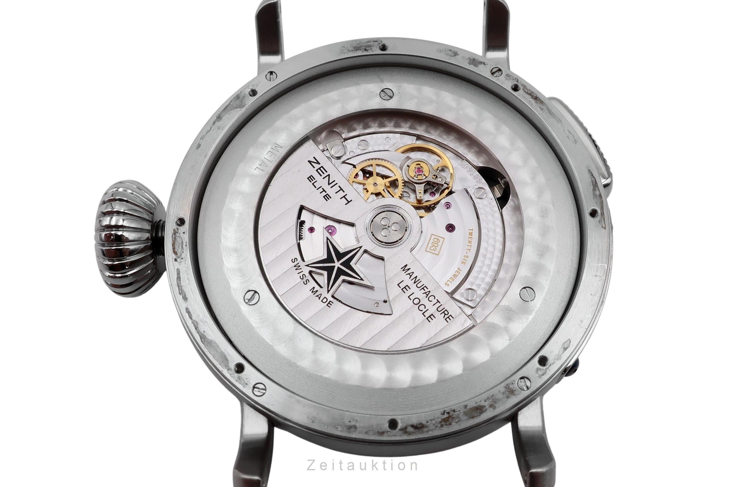 Zenith Pilot Type 20 GMT Edelstahl Automatik Herrenuhr Ref. 03.2430.693/21.C723  [2604840]