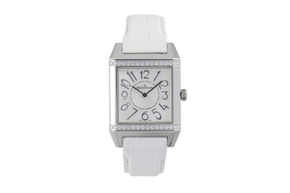 Jaeger LeCoultre Reverso steel quartz women's watch Q7038420  [2604843]