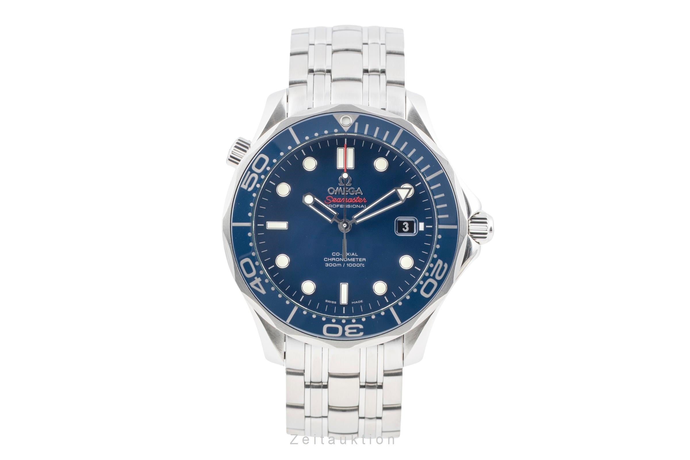 Omega Seamaster acier automatique montre pour hommes 212.30.41.20.03.001 LP: 6500EUR  [2604844]