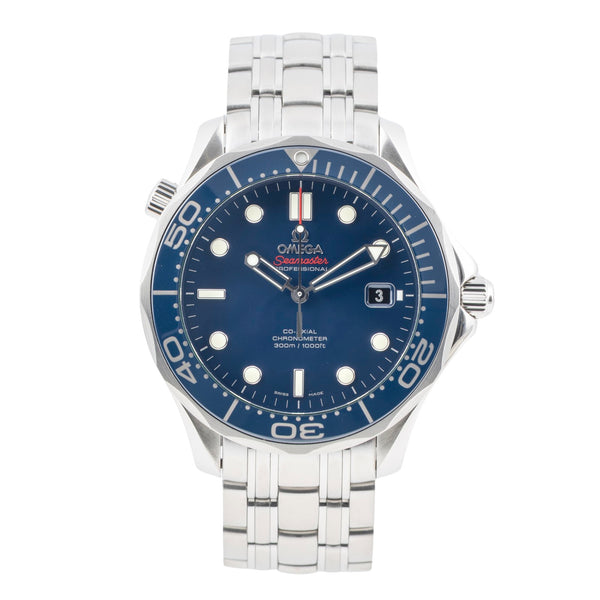 Omega Seamaster acier automatique montre pour hommes 212.30.41.20.03.001 LP: 6500EUR  [2604844]