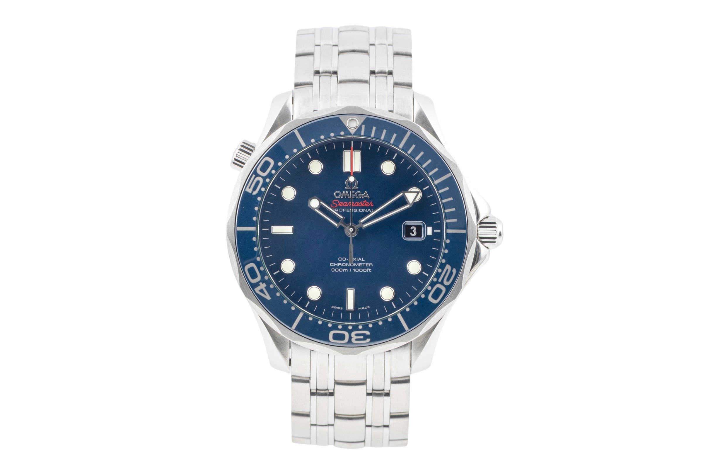Omega Seamaster steel automatic men's watch 212.30.41.20.03.001 LP: 6500EUR  [2604844]