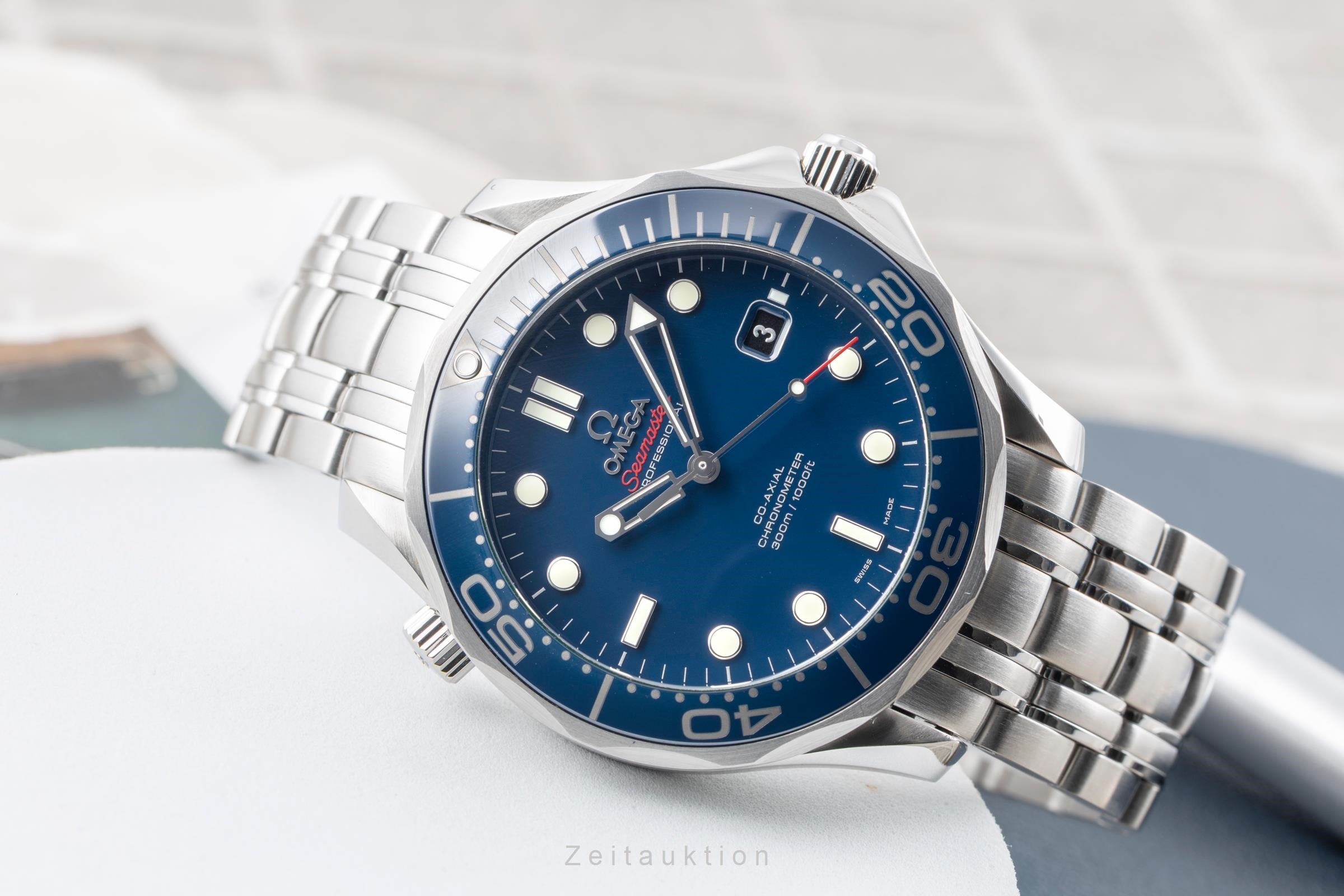 Omega Seamaster acier automatique montre pour hommes 212.30.41.20.03.001 LP: 6500EUR  [2604844]