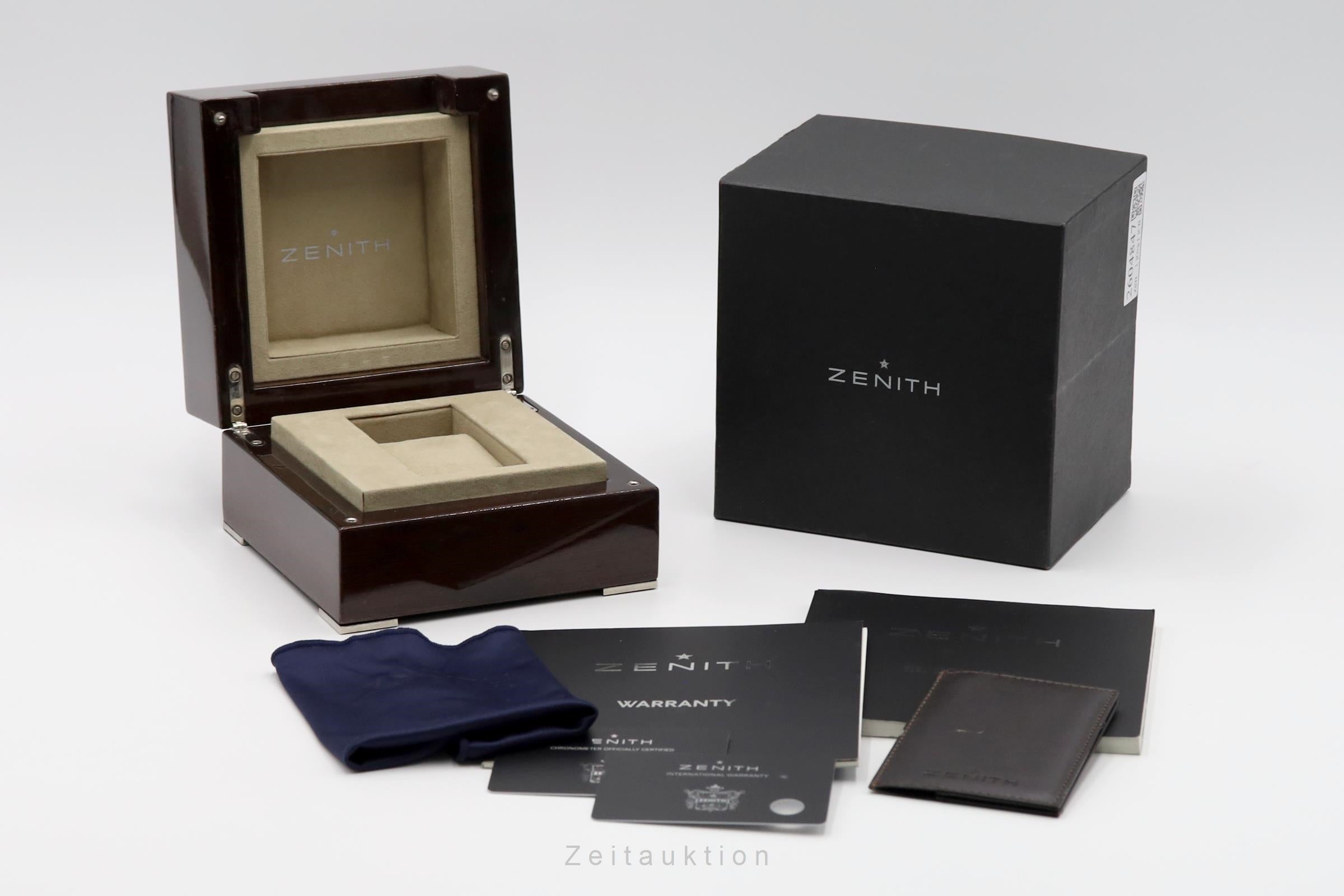Zenith El Primero Chronograph Automatik Stahl Ref. 03.2040.400/21.M2040 B&P [2604847]