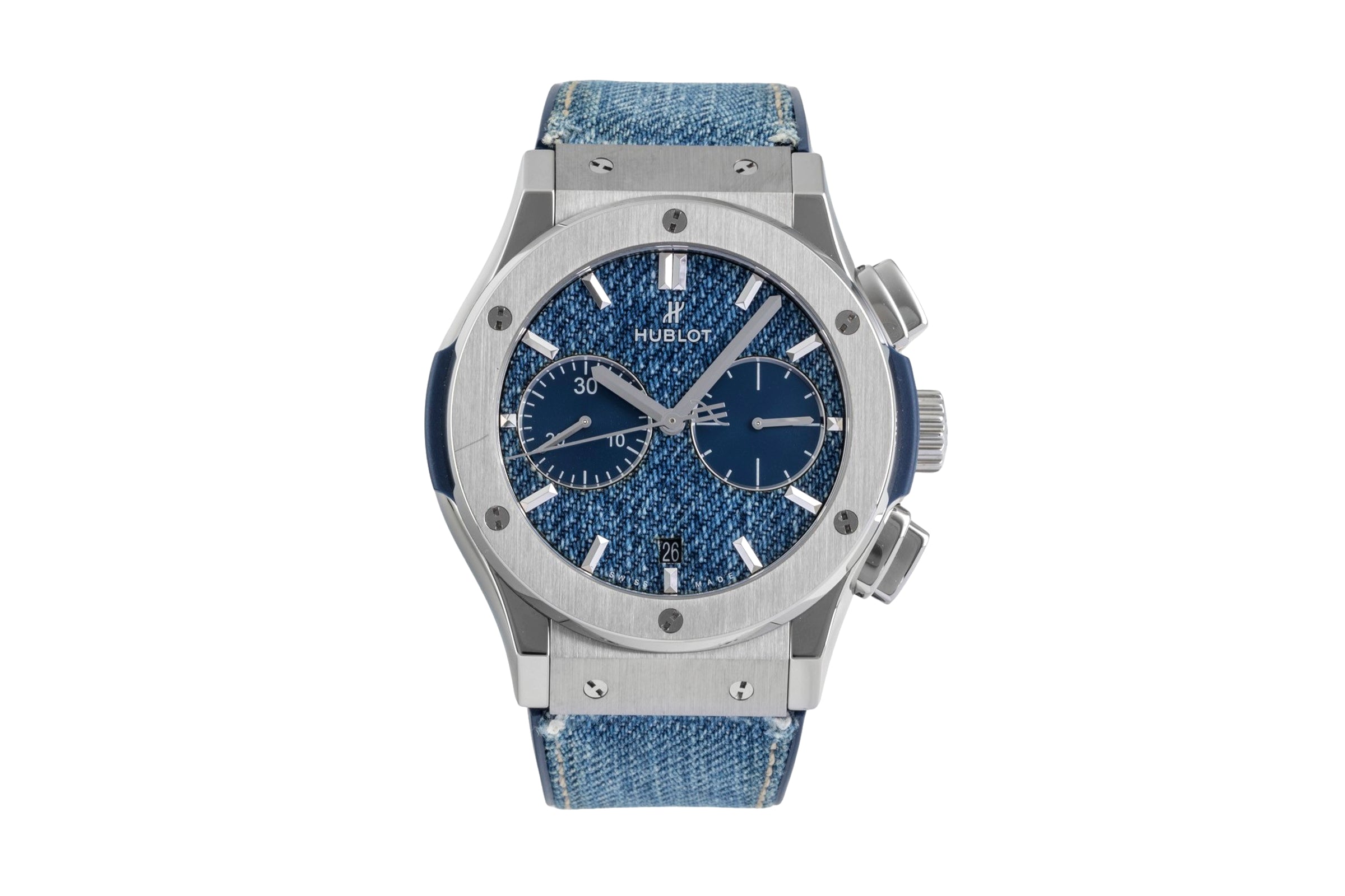 Hublot Classic Fusion chronographe titane  automatique montre pour hommes 521.NX.2770.NR.JPN18  [2604848]