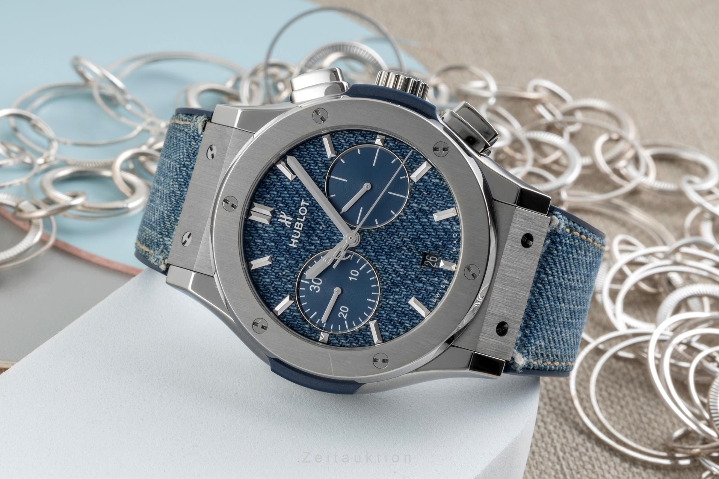 Hublot Classic Fusion chronograph titanium automatic men's watch 521.NX.2770.NR.JPN18  [2604848]