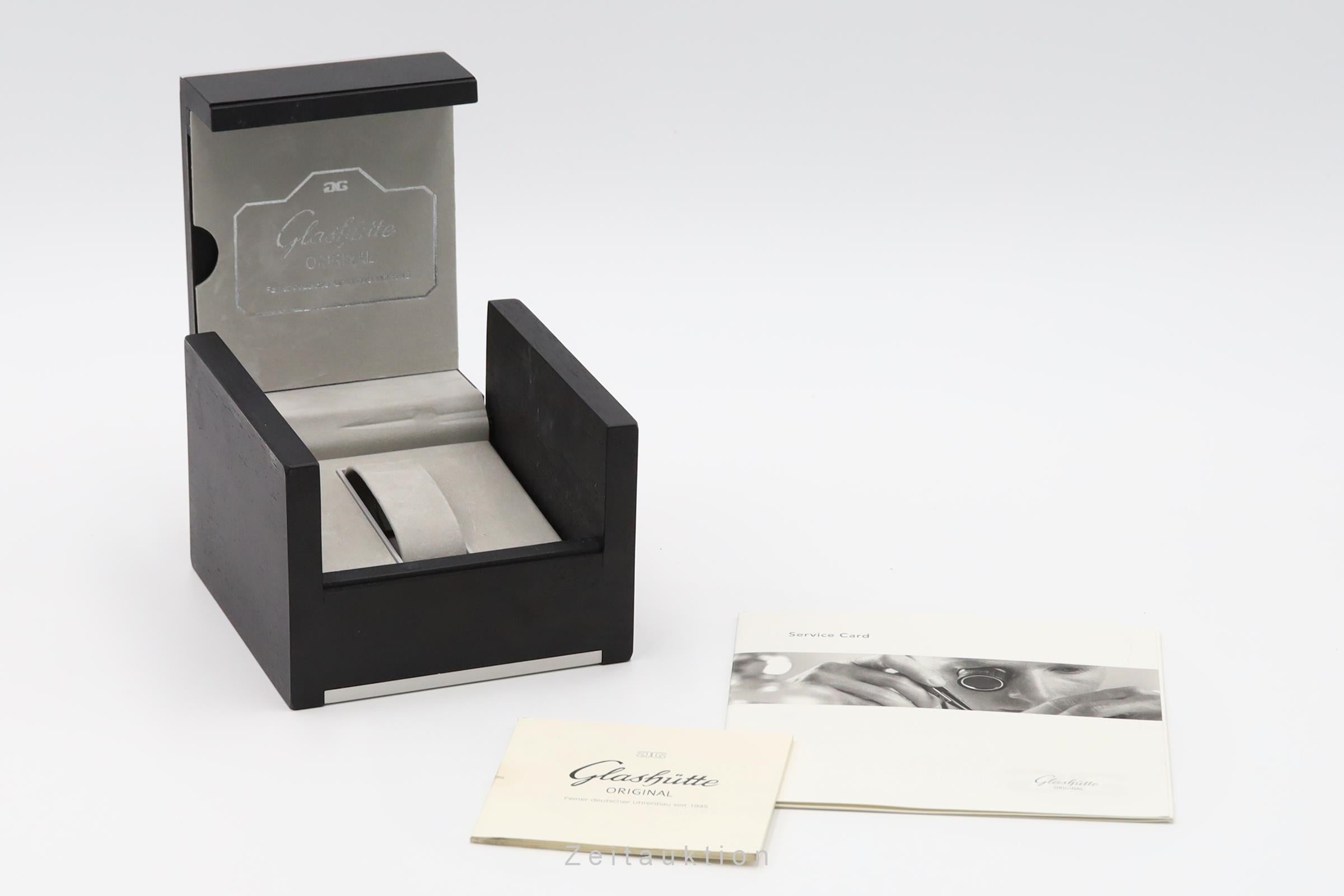 Glashütte Original Navigator Automatik Edelstahl Ref. 1-10-33-07-07-04 B&P 1996 [2604853]