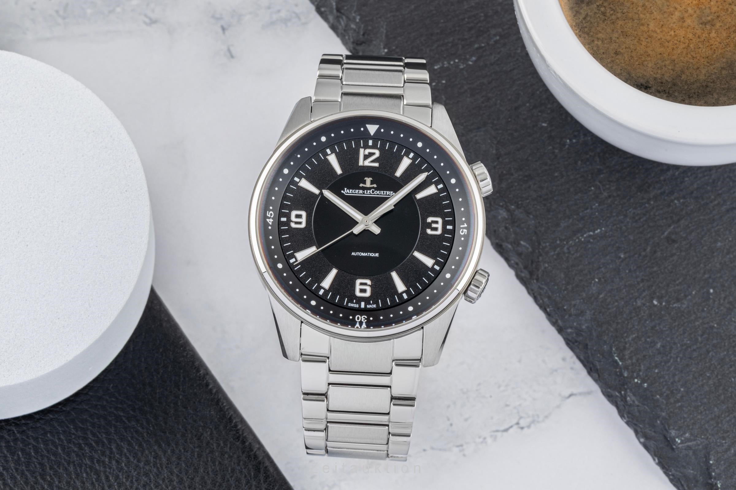 Jaeger LeCoultre Polaris acciaio automatismo orologio da uomo Q9008170 LP: 12400EUR  [2604854]