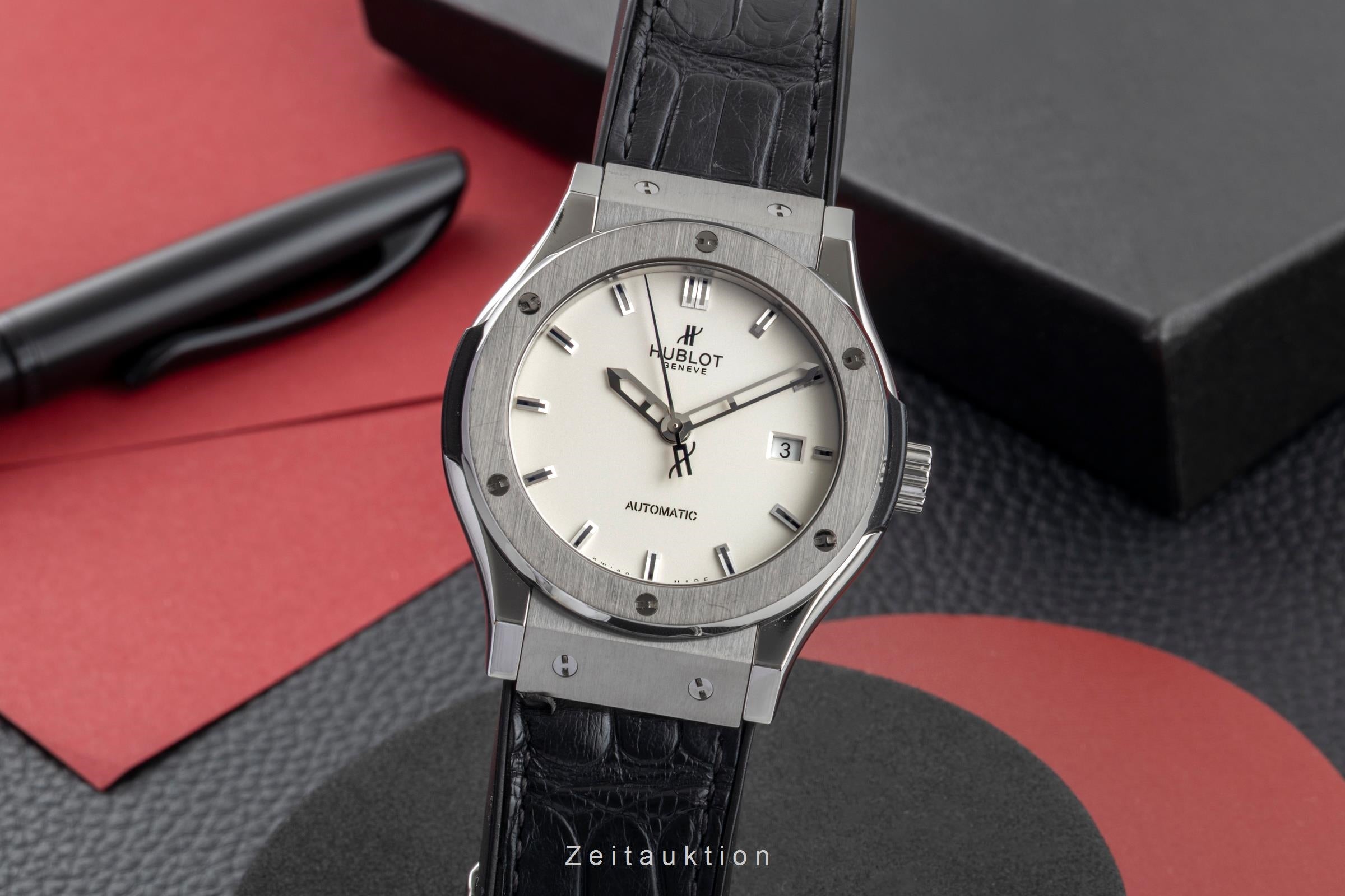 Hublot Classic Fusion titanium automatic men's watch 542.NX.2611.LR LP: 9200EUR  [2604856]