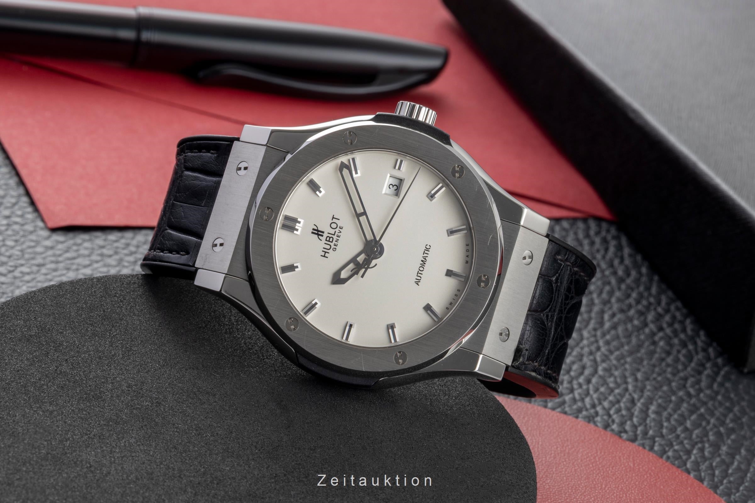 Hublot Classic Fusion titanium automatic men's watch 542.NX.2611.LR LP: 9200EUR  [2604856]