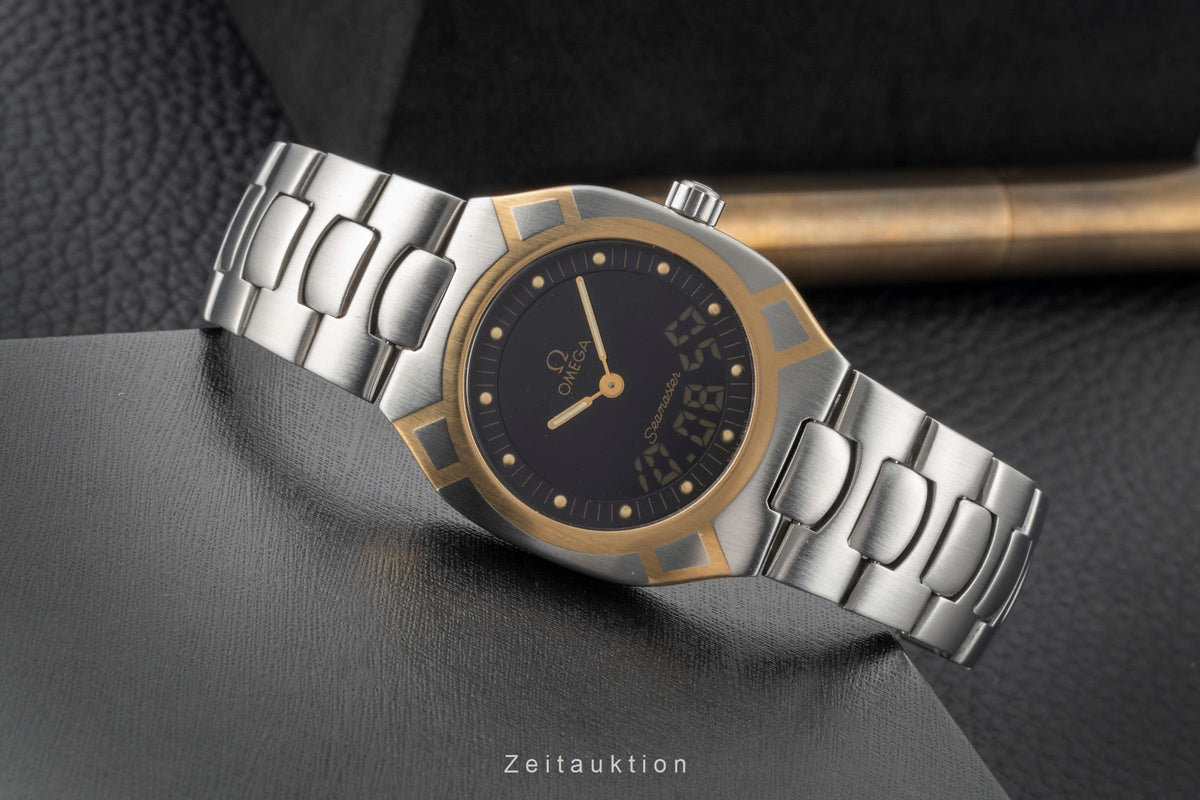 Omega Seamaster chronograph steel / gold quartz men's watch 2540.50.00  386.0822  [2604857]