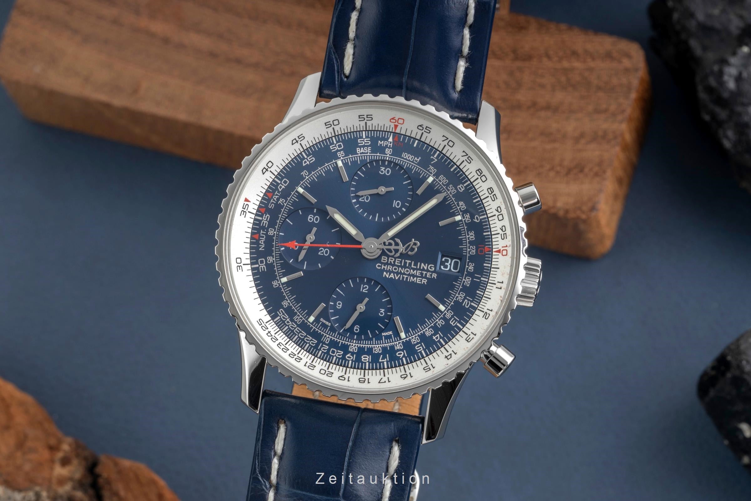 Breitling Navitimer chronographe acier automatique montre pour hommes A13324121C1A1  [2604859]