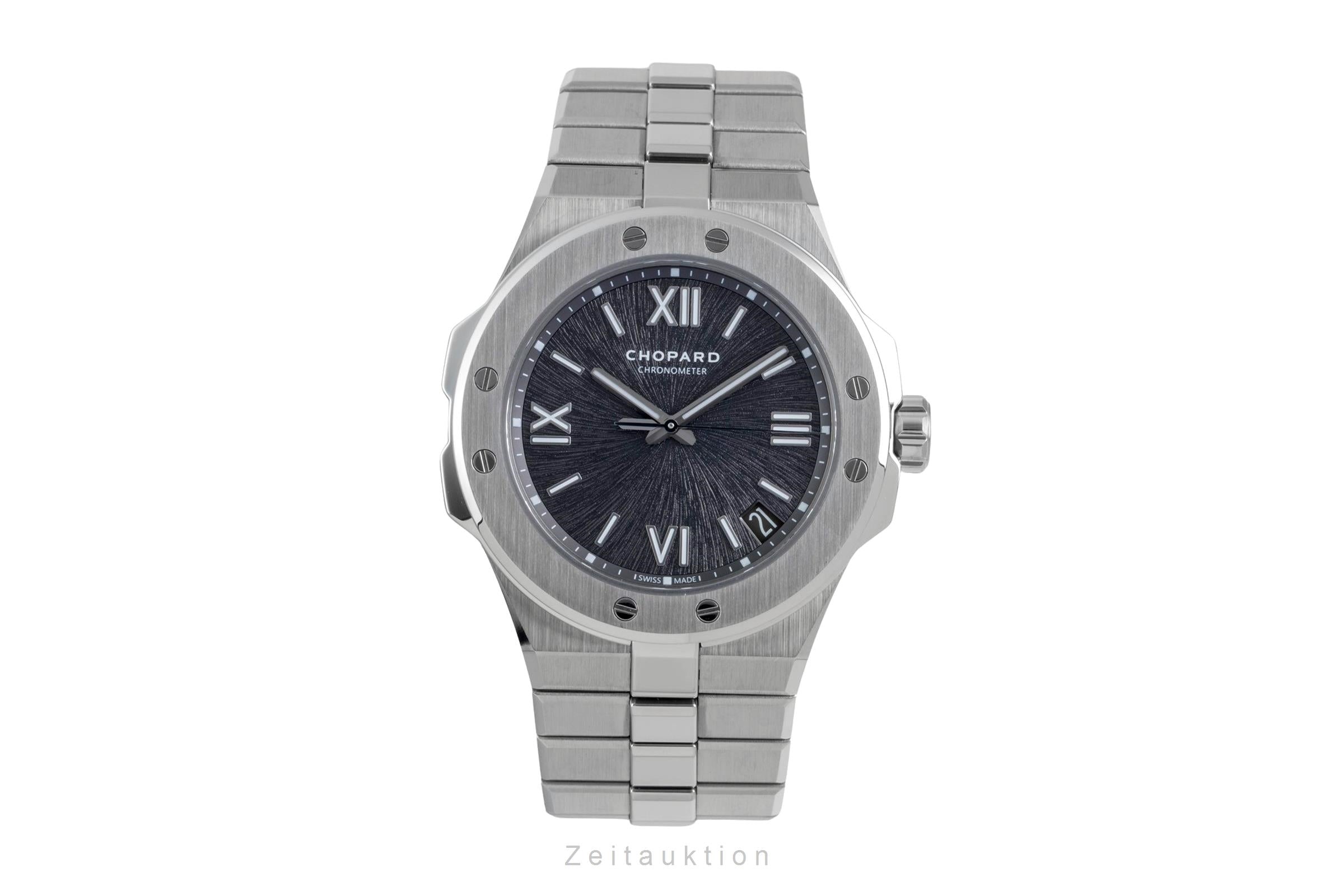 Chopard Alpine Eagle 41 Stahl Automatik Herrenuhr 298600-3002 B&P NP: 16100,- € [2604860]