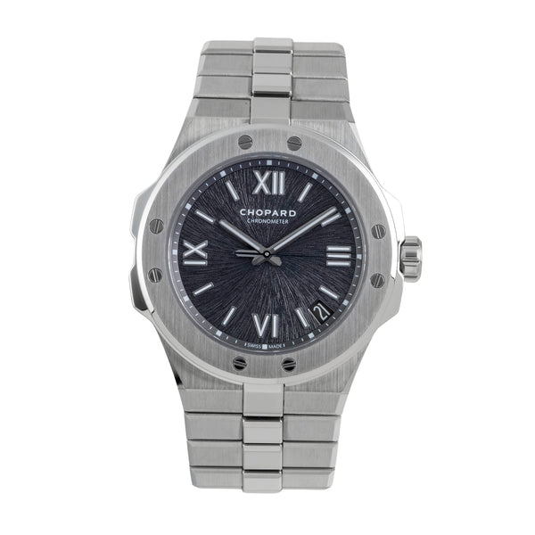 Chopard Alpine Eagle 41 Stahl Automatik Herrenuhr 298600-3002 B&P NP: 16100,- € [2604860]