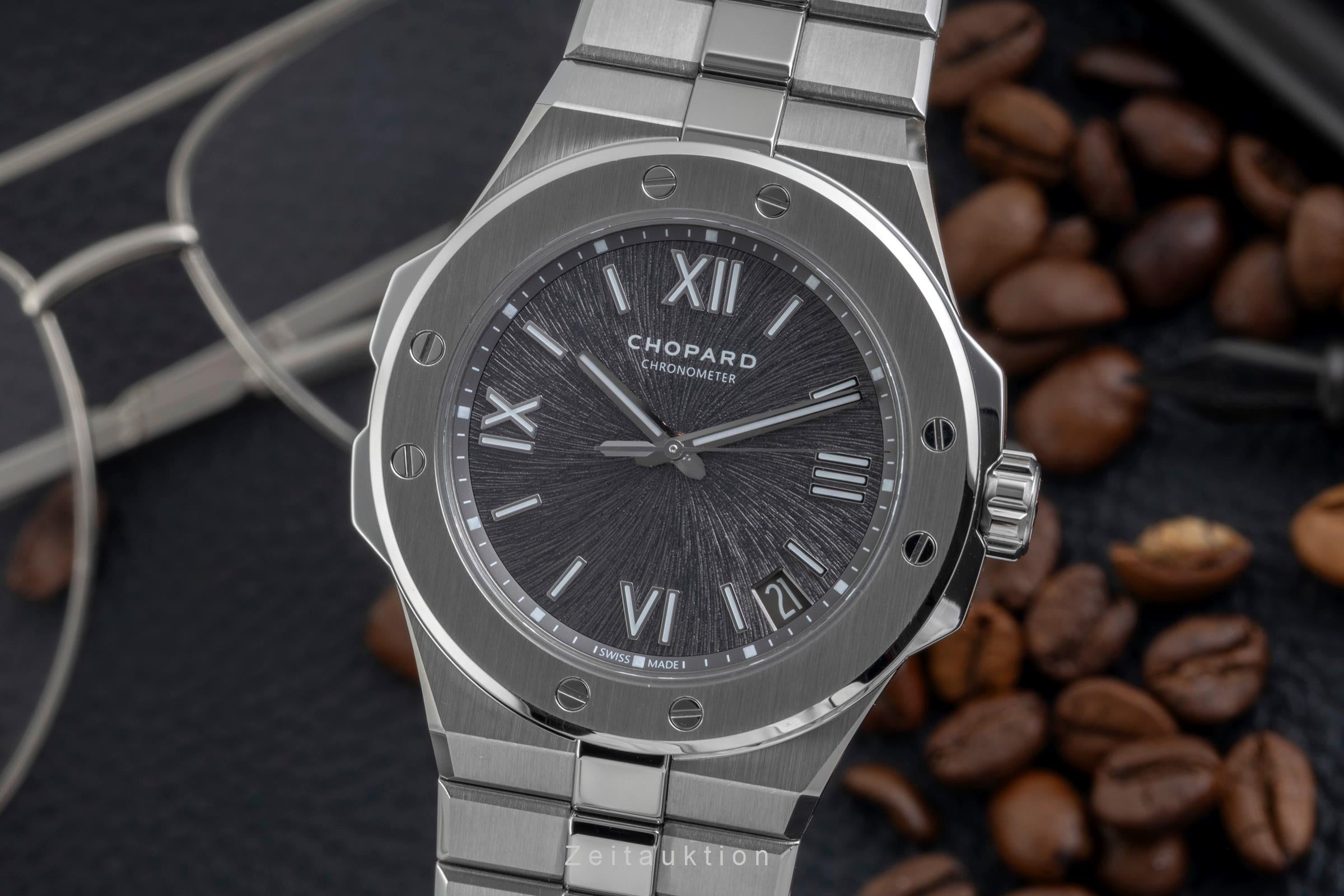 Chopard Alpine Eagle 41 Stahl Automatik Herrenuhr 298600-3002 B&P NP: 16100,- € [2604860]