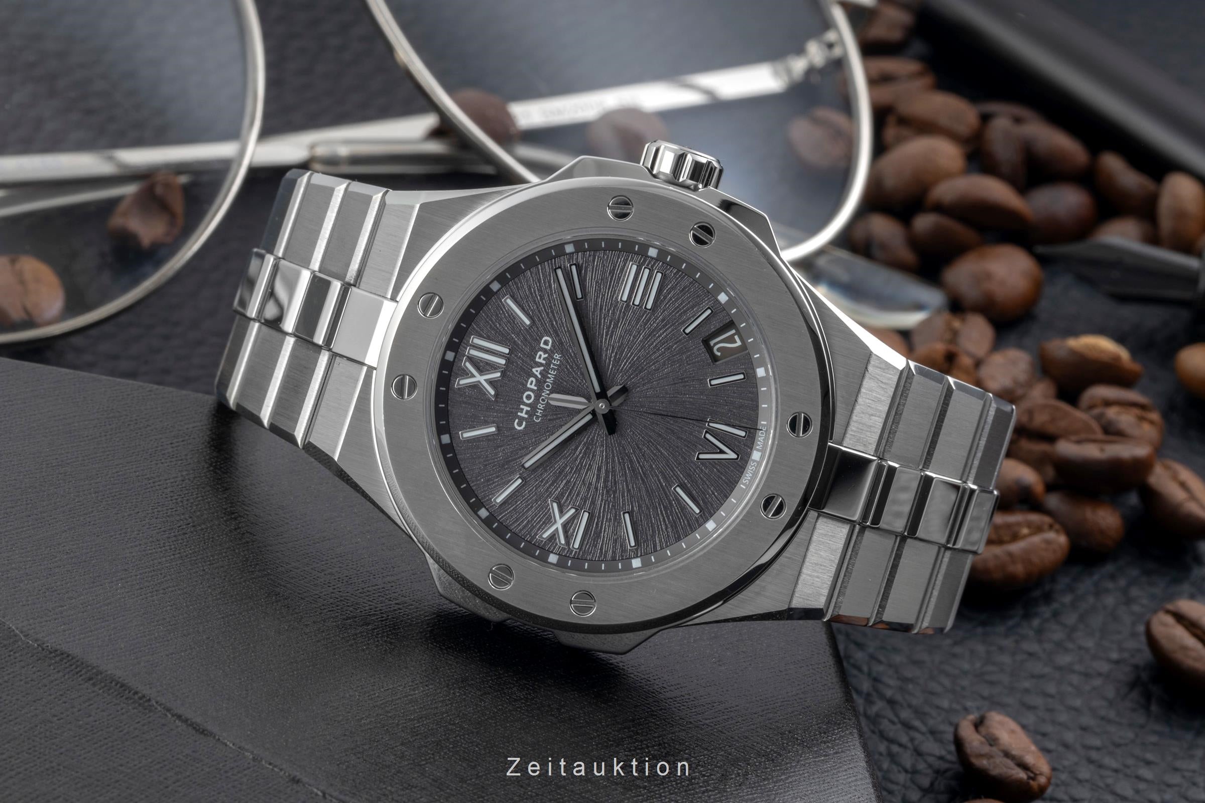 Chopard Alpine Eagle 41 Stahl Automatik Herrenuhr 298600-3002 B&P NP: 16100,- € [2604860]