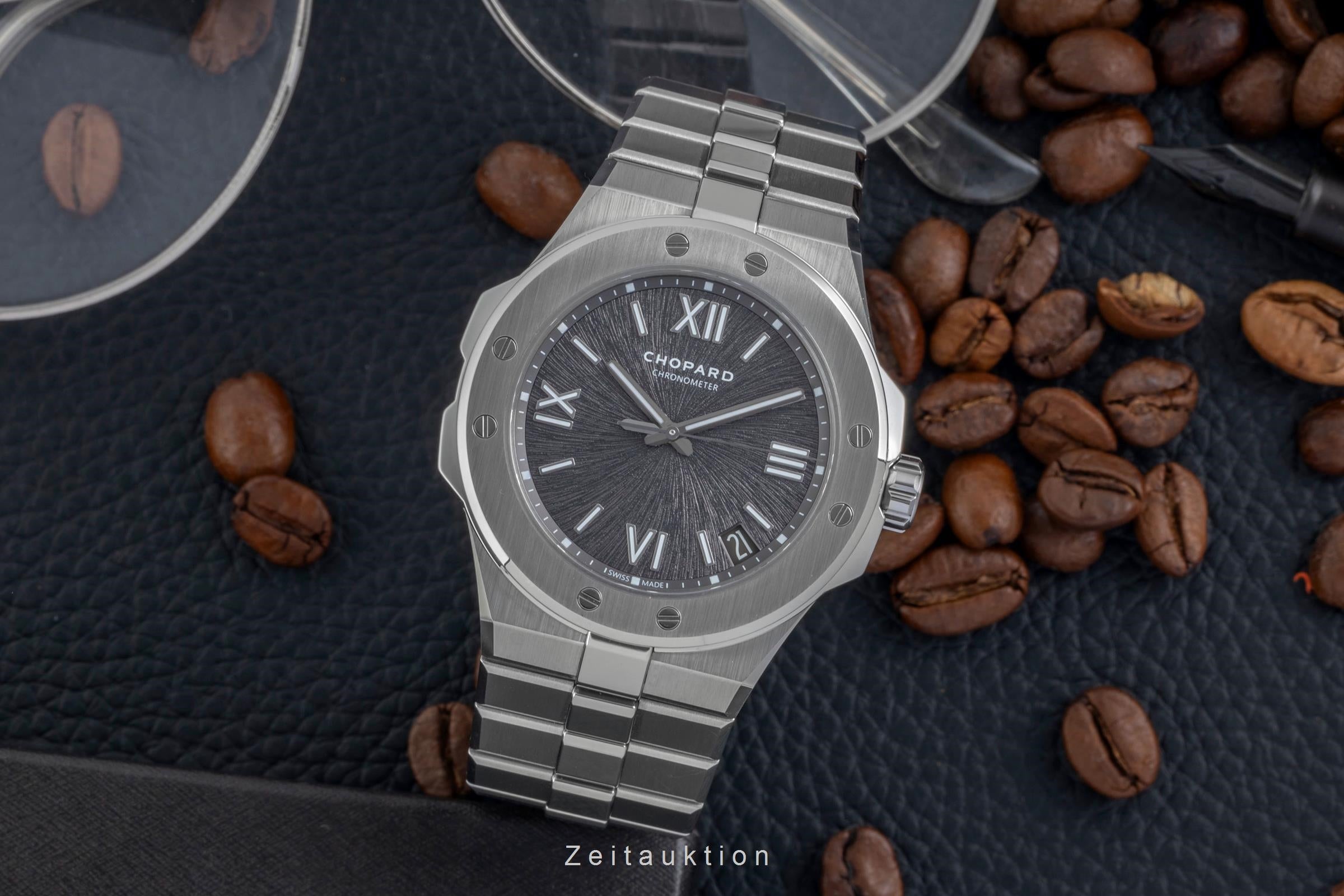 Chopard Alpine Eagle 41 Stahl Automatik Herrenuhr 298600-3002 B&P NP: 16100,- € [2604860]