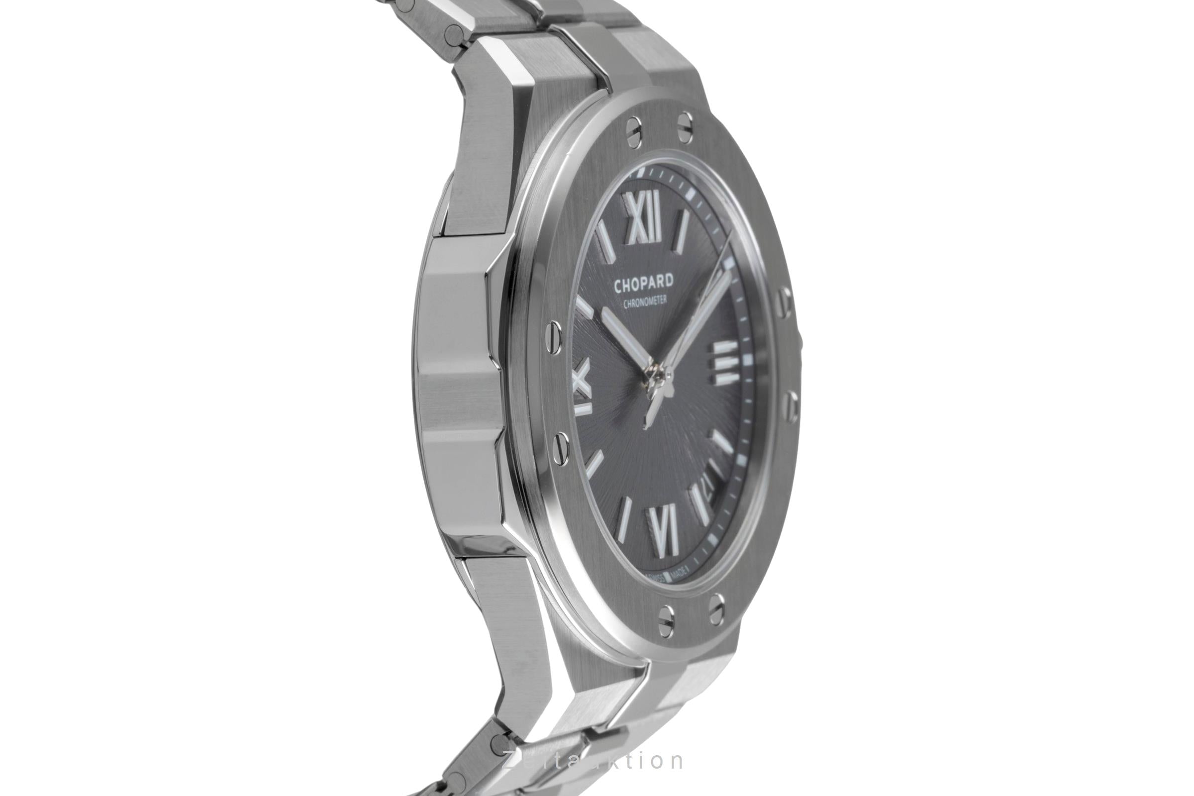 Chopard Alpine Eagle 41 Stahl Automatik Herrenuhr 298600-3002 B&P NP: 16100,- € [2604860]