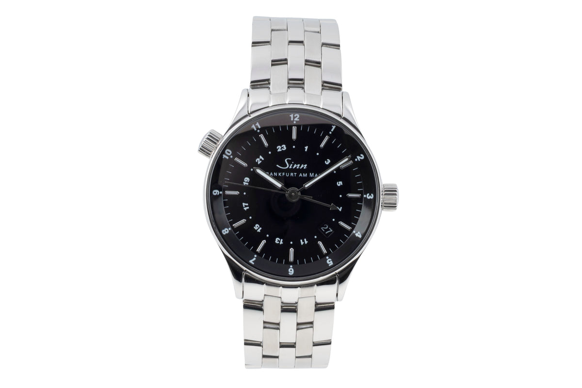 Sinn 6060 Die Frankfurter Weltzeituhr Automatik Herren 6060.010 Box & Papiere  [2604862]