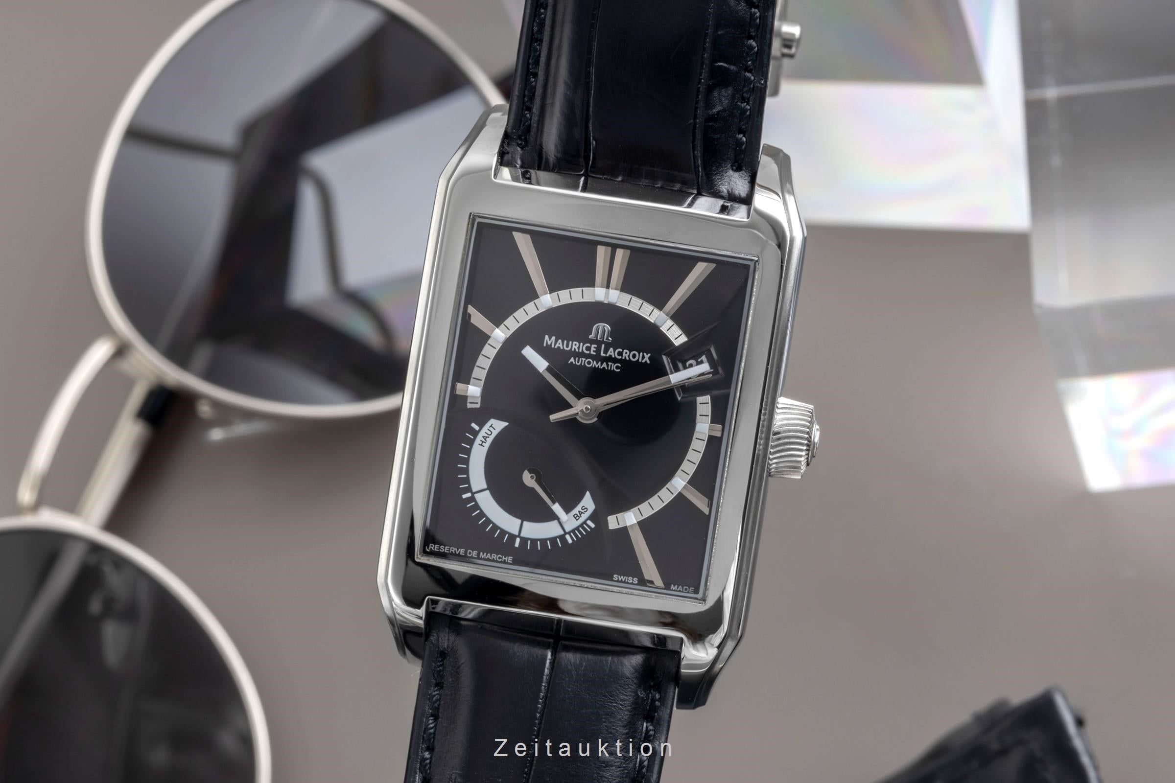 Maurice Lacroix Pontos steel automatic men's watch PT 6207  [2604863]