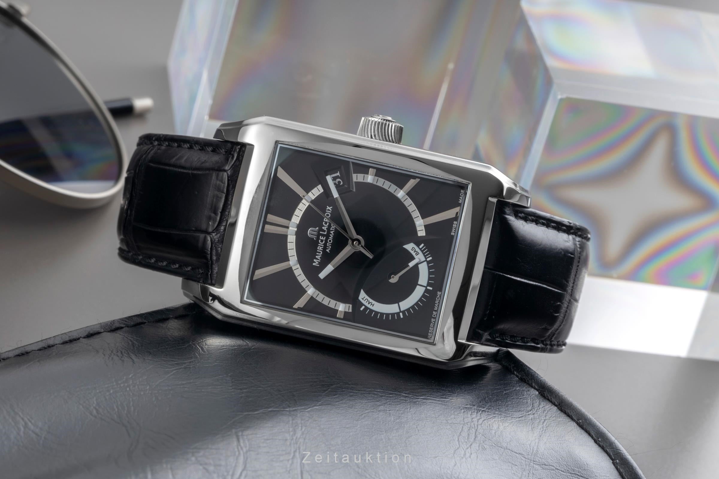 Maurice Lacroix Pontos steel automatic men's watch PT 6207  [2604863]
