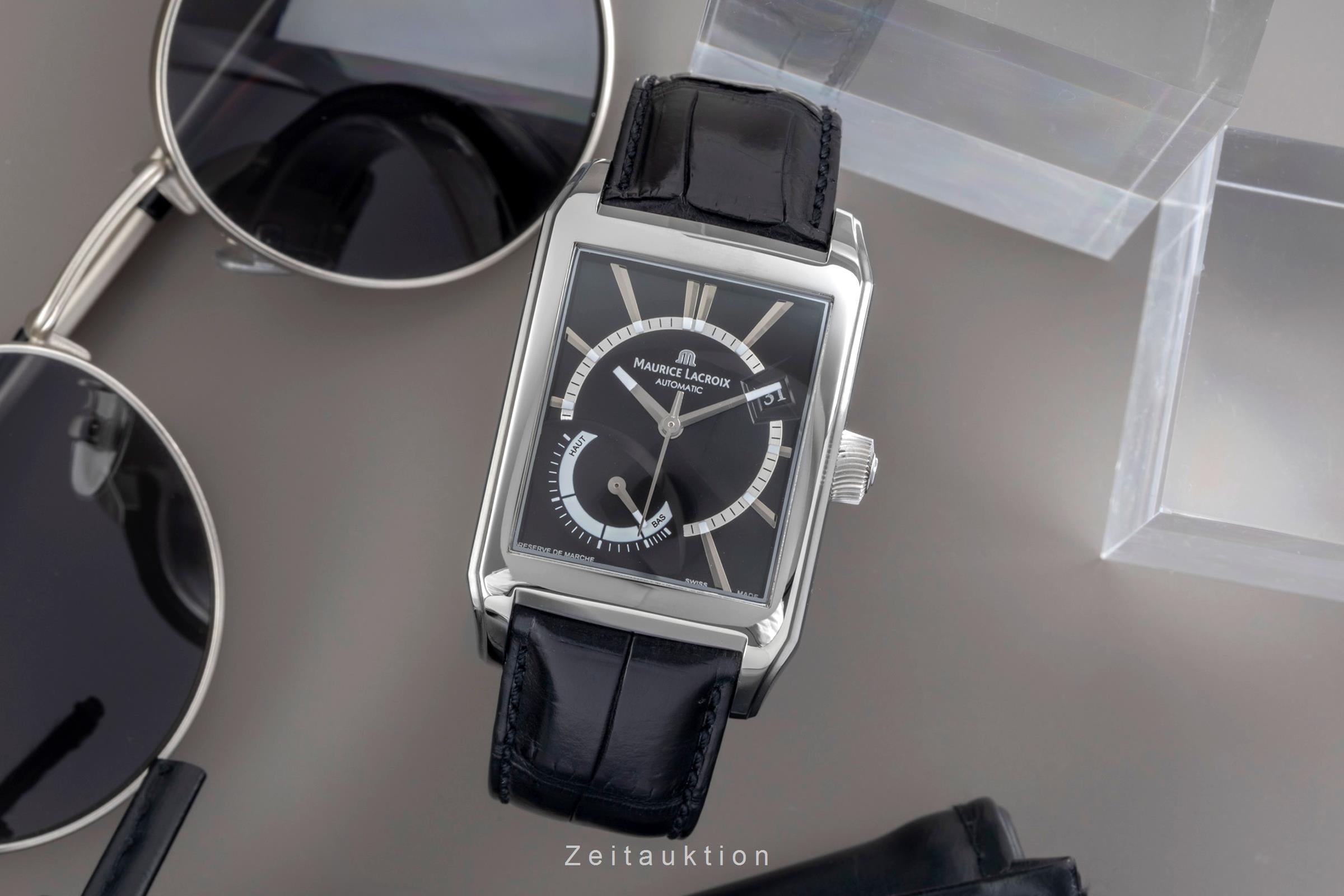 Maurice Lacroix Pontos steel automatic men's watch PT 6207  [2604863]