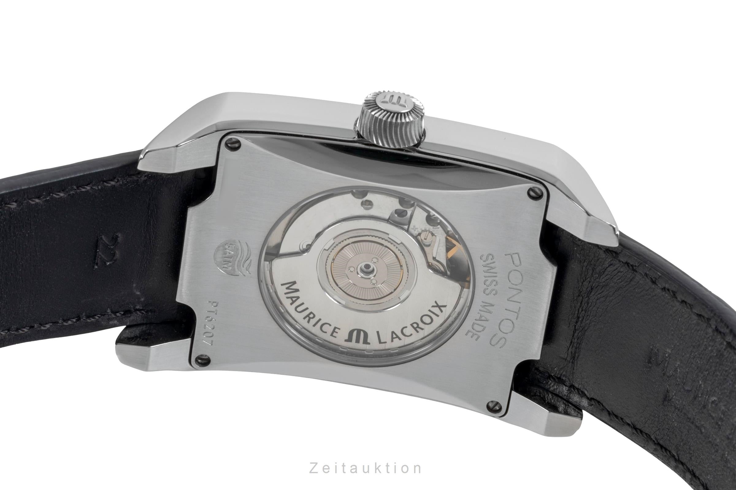 Maurice Lacroix Pontos steel automatic men's watch PT 6207  [2604863]