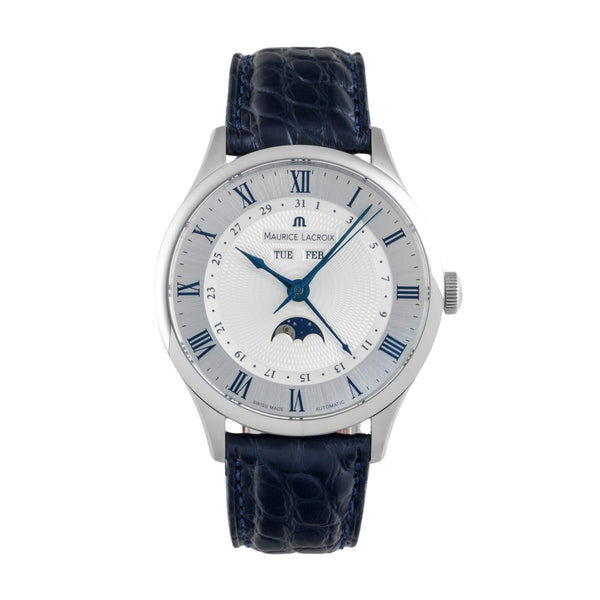 Maurice Lacroix Masterpiece acero automático reloj para caballeros MP6607-SS001-110-1  [2604864]