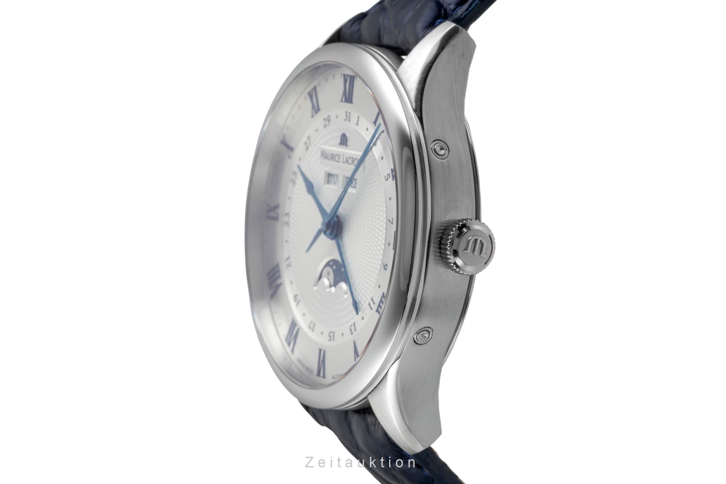 Maurice Lacroix Masterpiece acero automático reloj para caballeros MP6607-SS001-110-1  [2604864]