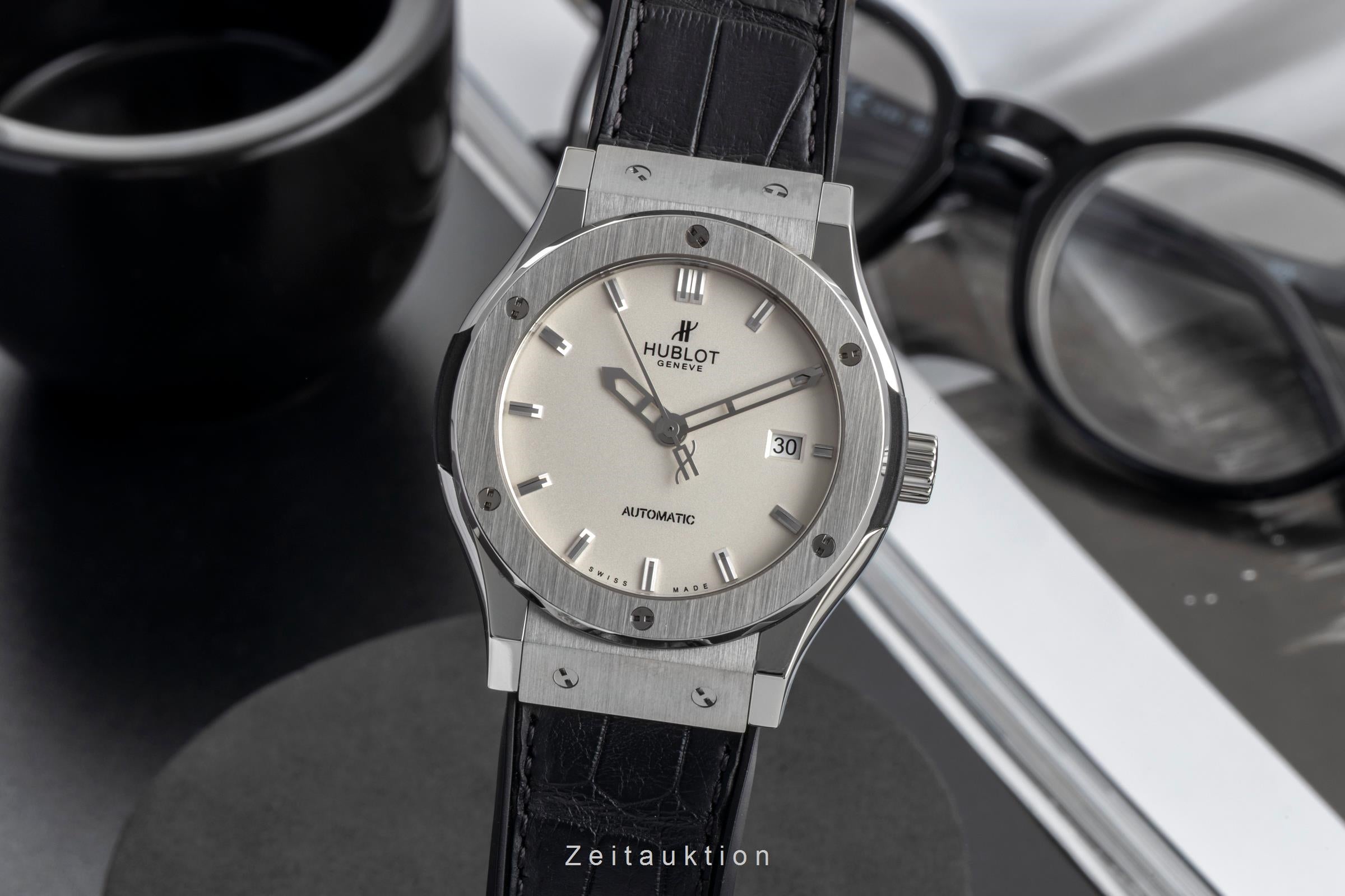 Hublot Classic Fusion titanio automatismo orologio da uomo 542.NX.2611.LR LP: 9200EUR  [2604870]