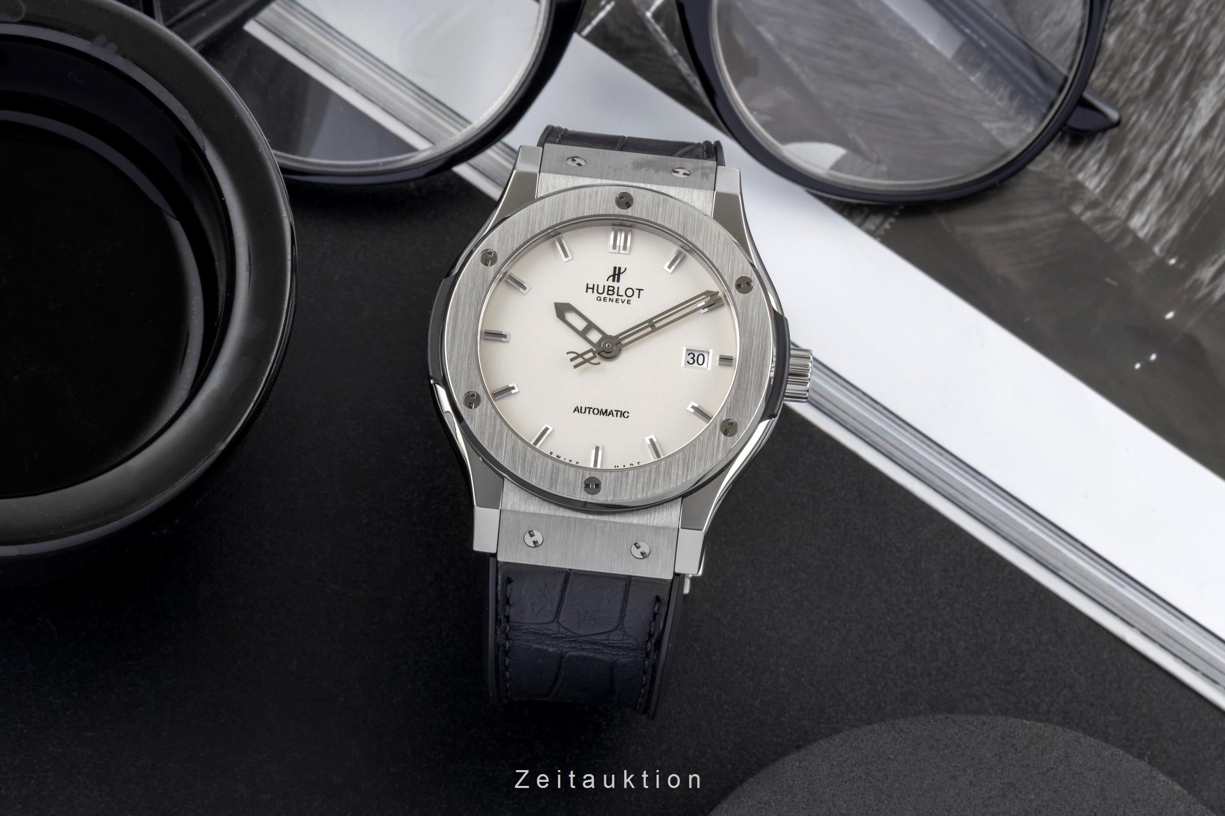 Hublot Classic Fusion titanio automatismo orologio da uomo 542.NX.2611.LR LP: 9200EUR  [2604870]