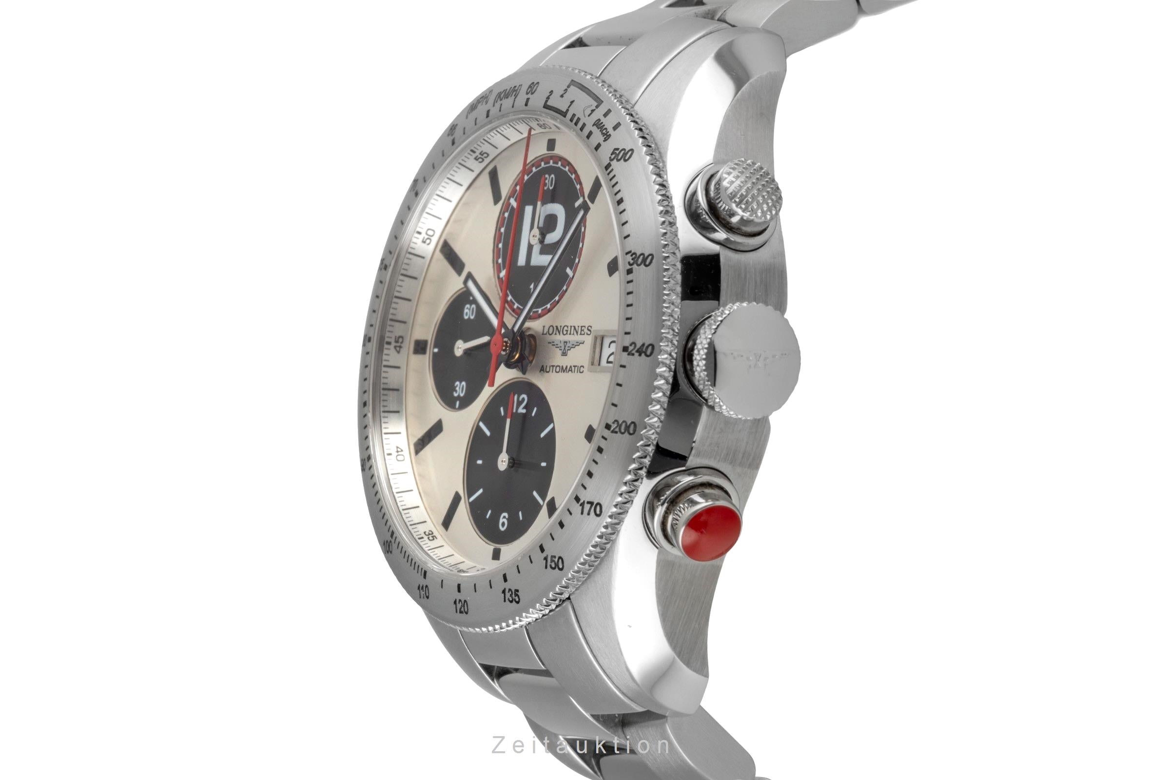 Longines Grande Vitesse chronograph steel automatic men's watch L3.636.4  [2604875]